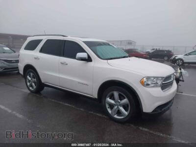 2012 Dodge DURANGO Citadel, белый — VIN 1C4SDHET3CC217656, IAAI