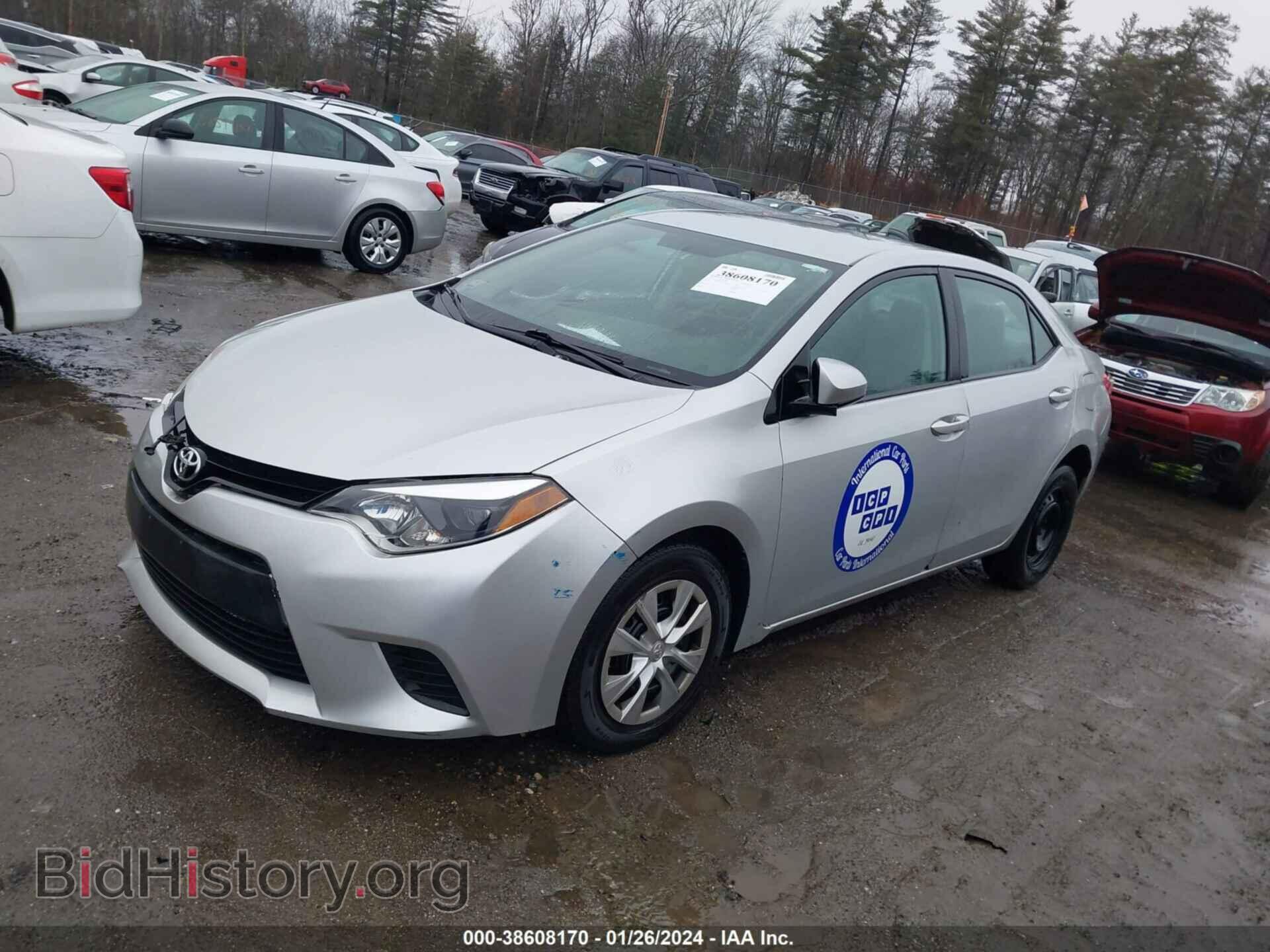 2015 TOYOTA COROLLA - VIN: 2T1BURHE6FC313005 - Фото 2