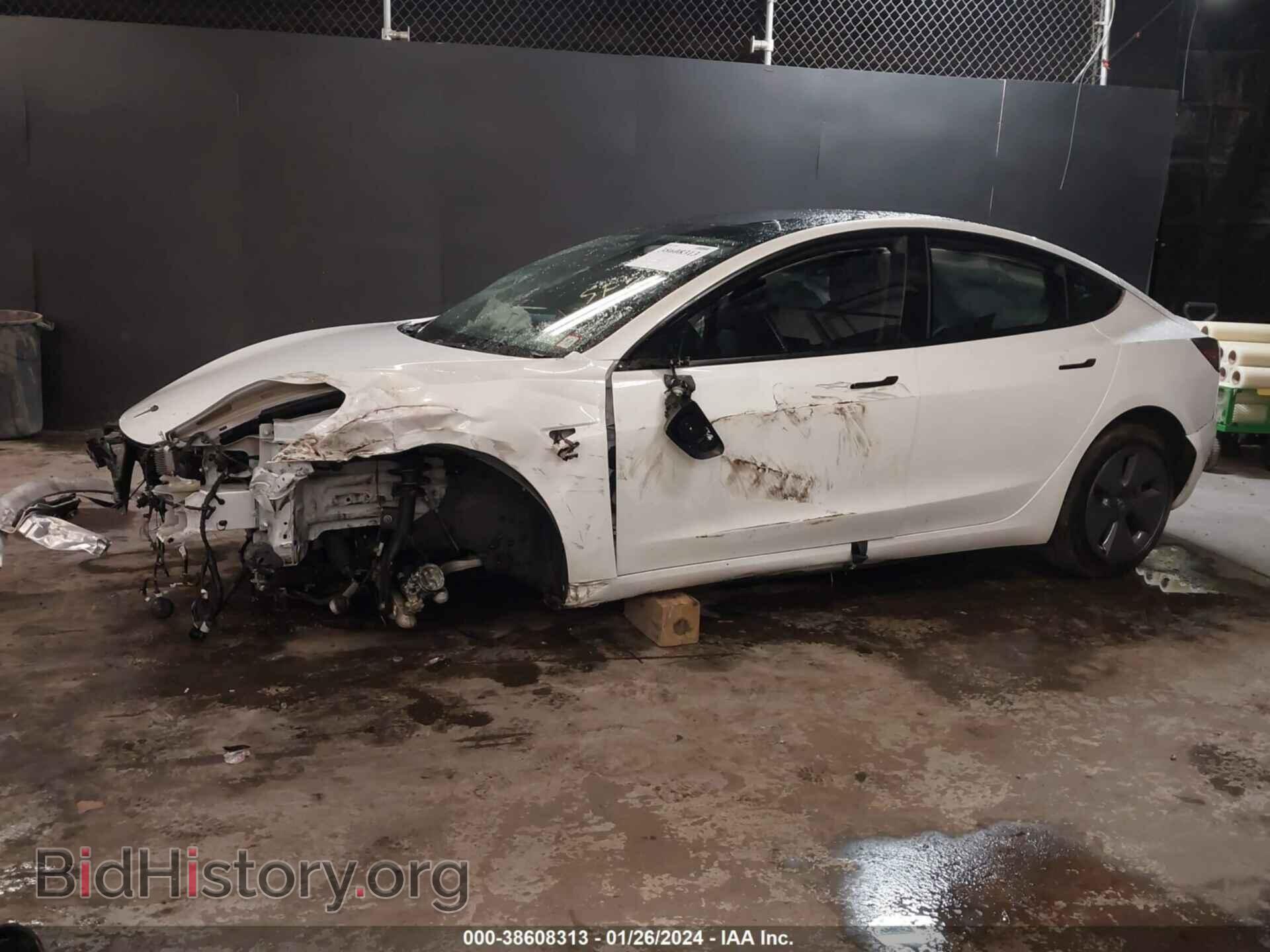 2022 TESLA MODEL 3 - VIN: 5YJ3E1EB5NF124949 - Фото 2