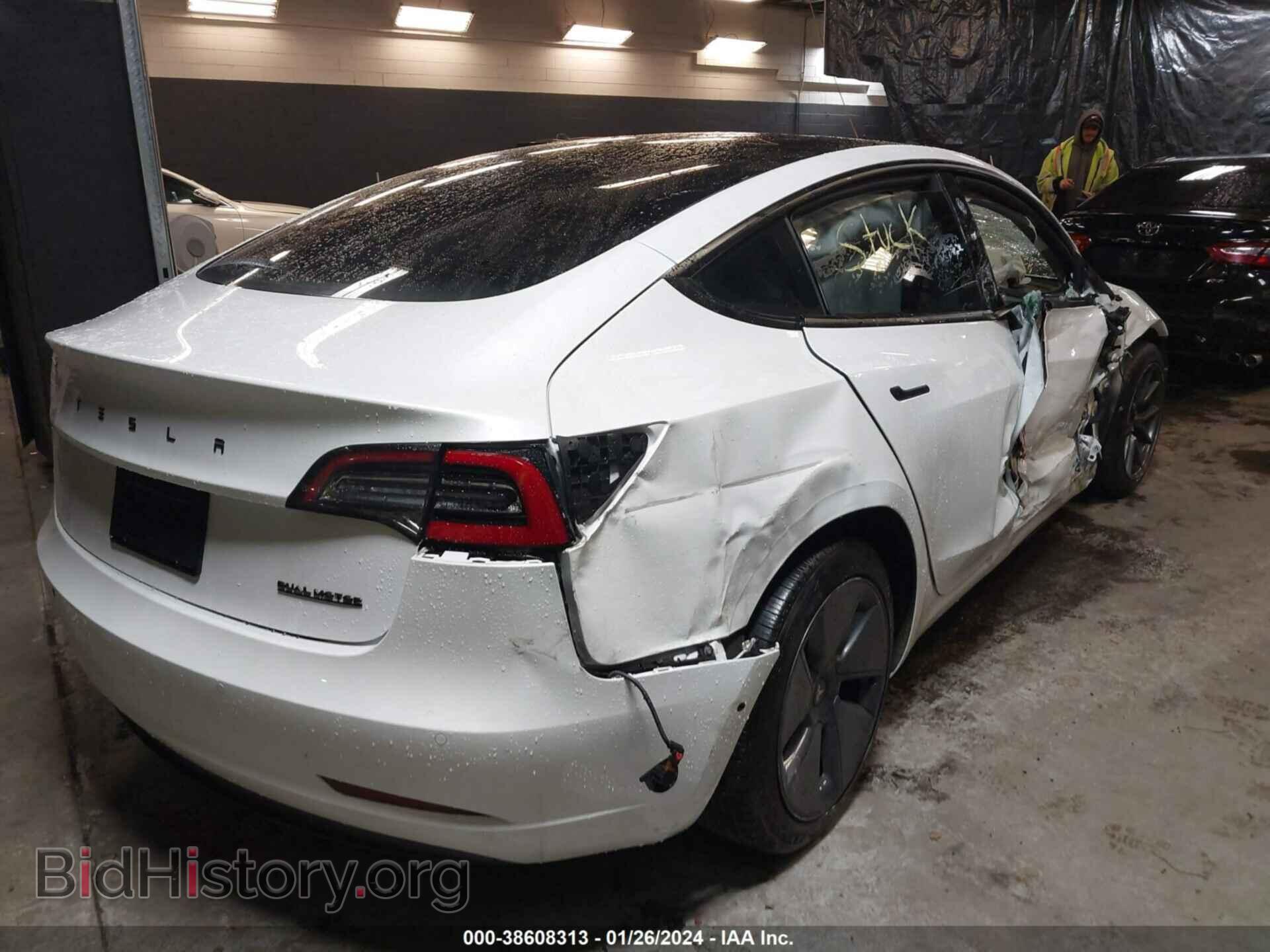 2022 TESLA MODEL 3 - VIN: 5YJ3E1EB5NF124949 - Фото 4
