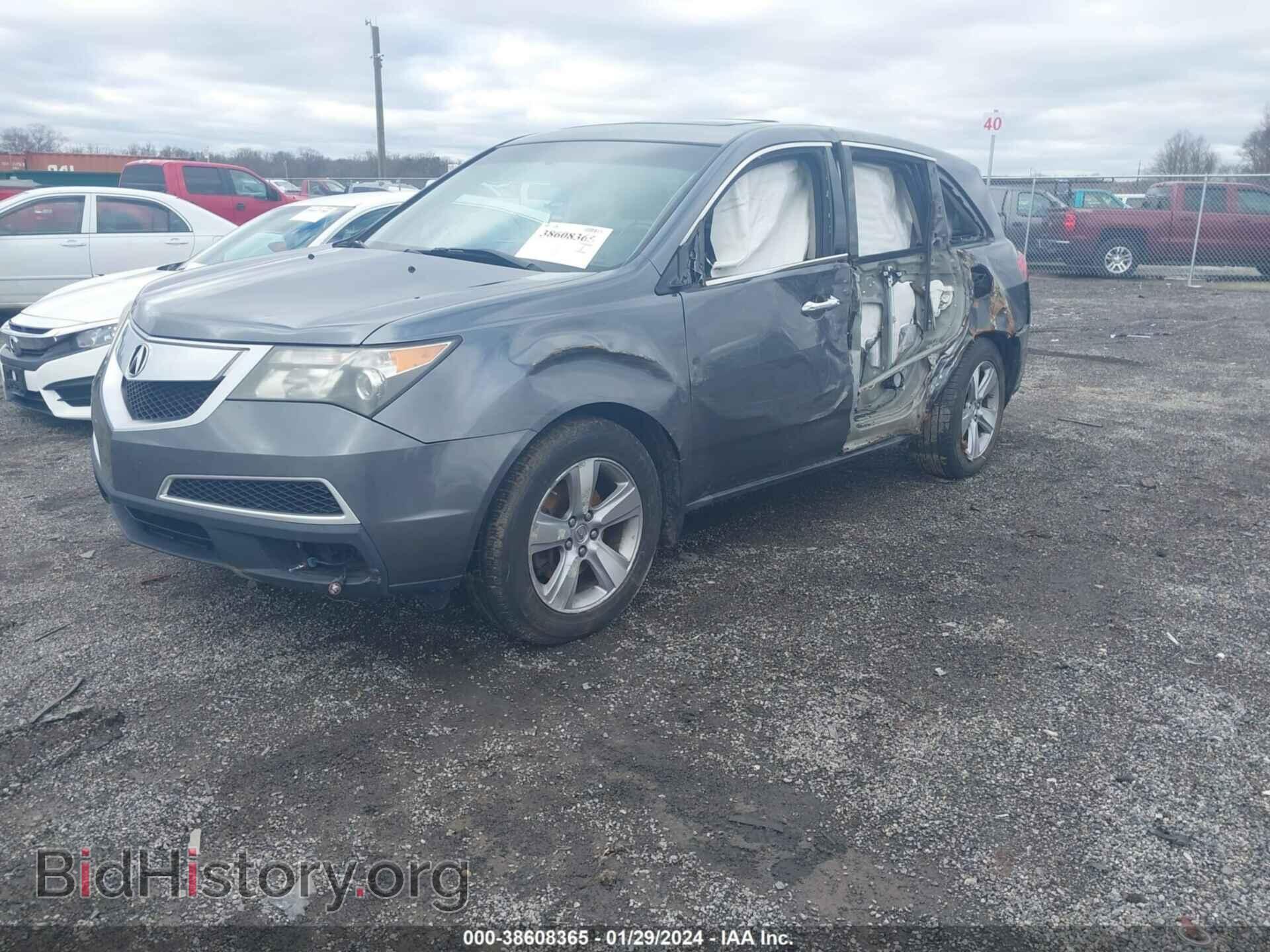 2011 ACURA MDX - VIN: 2HNYD2H27BH527924 - Фото 2