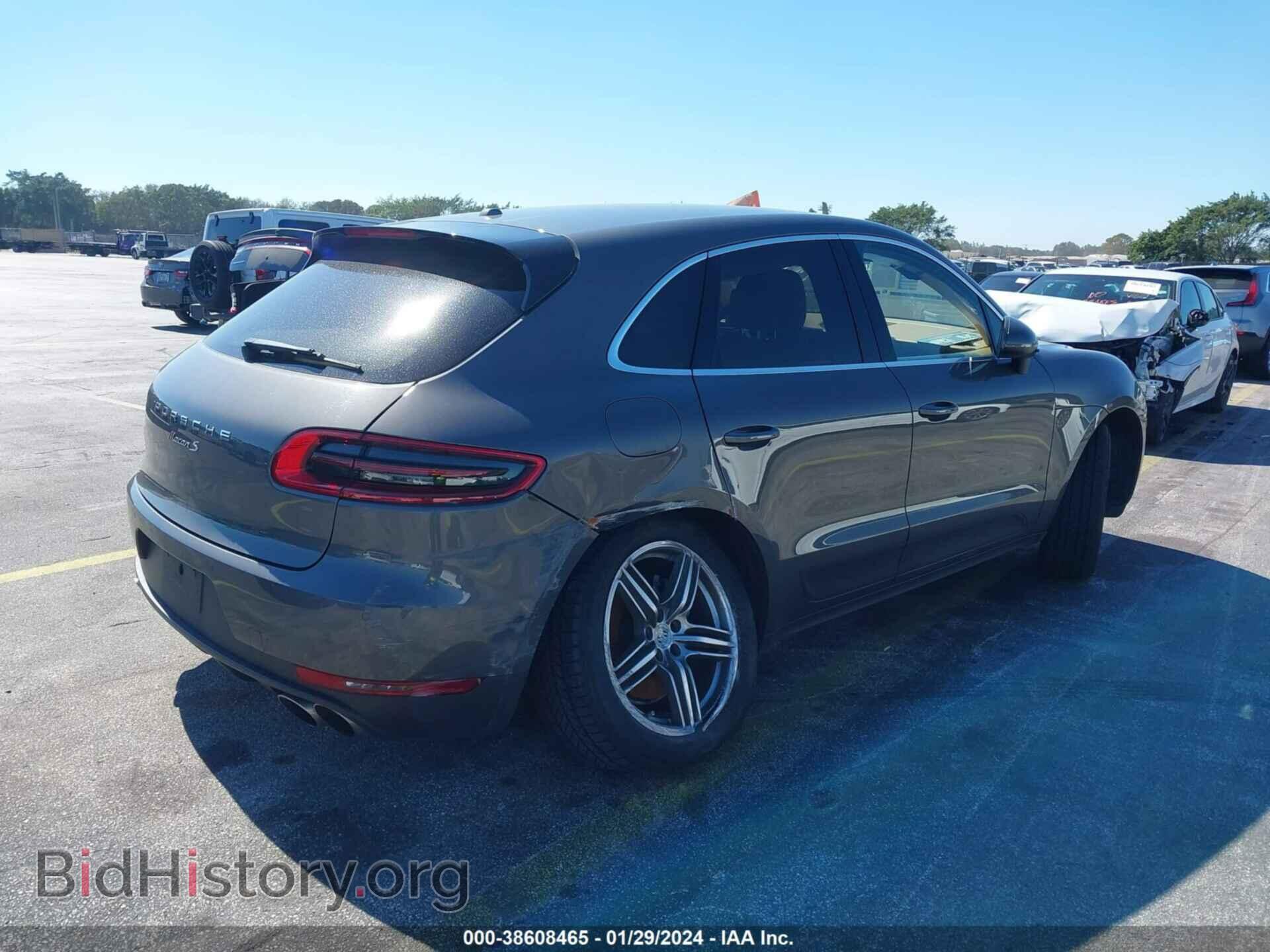 2016 PORSCHE MACAN - VIN: WP1AB2A52GLB54690 - Photo 4