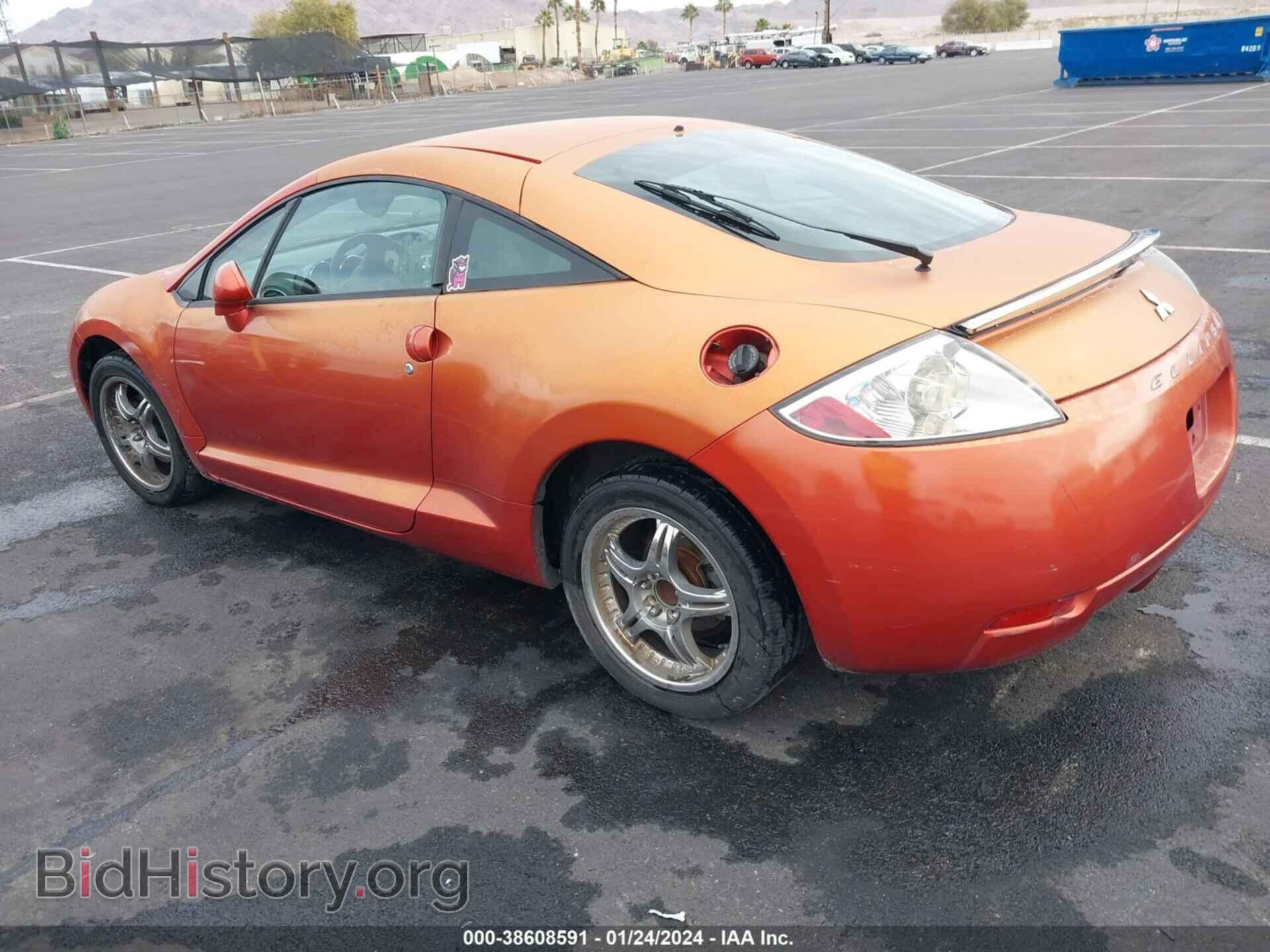 2006 MITSUBISHI ECLIPSE - VIN: 4A3AK24F86E022183 - Photo 3