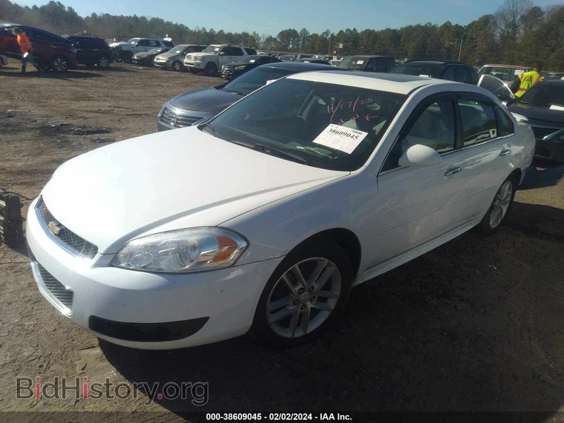 2012 CHEVROLET IMPALA - VIN: 2G1WC5E31C1238524 - Фото 2