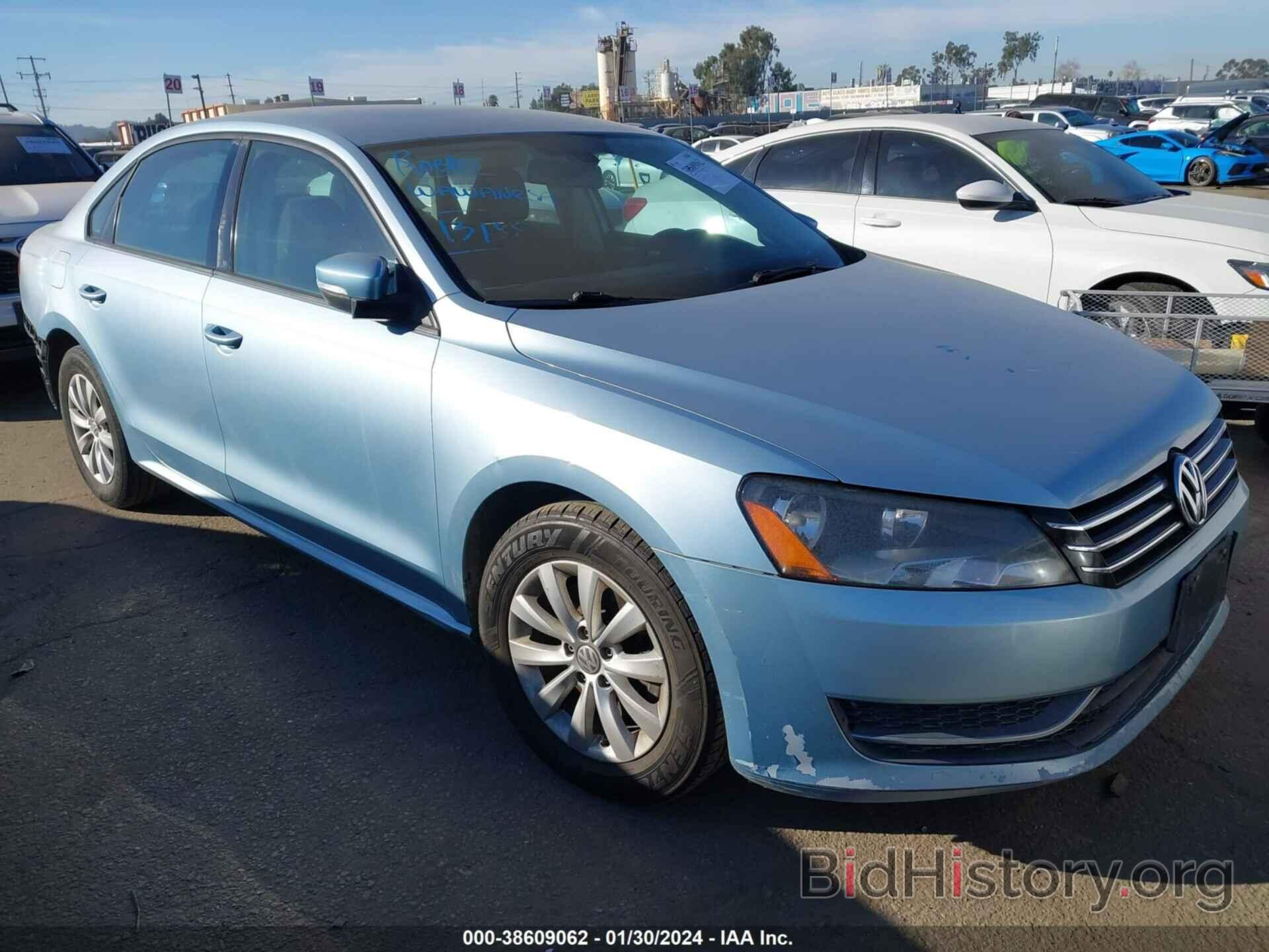 Photo 1VWAH7A36CC109304 - VOLKSWAGEN PASSAT 2012