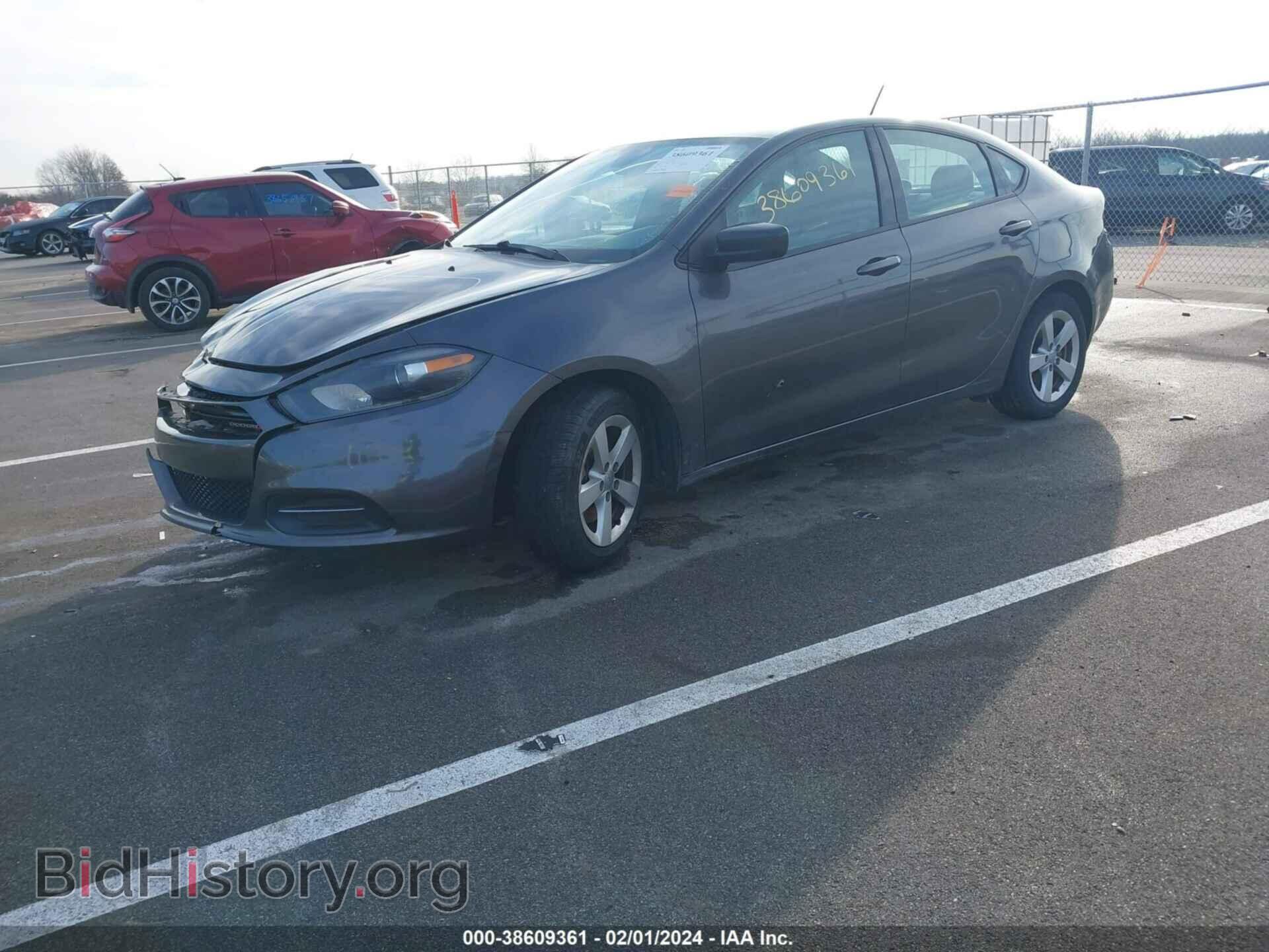 2016 DODGE DART - VIN: 1C3CDFBBXGD538487 - Фото 2