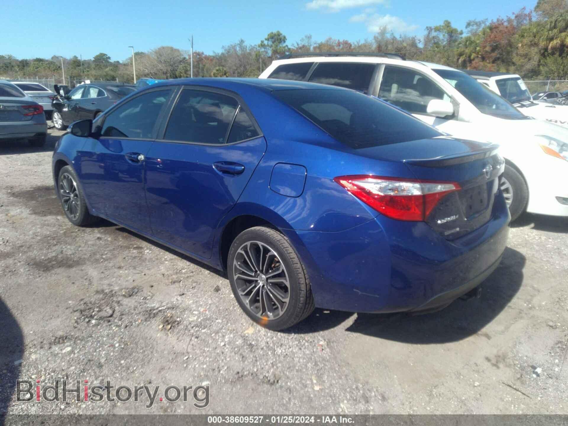 2015 TOYOTA COROLLA - VIN: 2T1BURHE0FC430398 - Фото 3