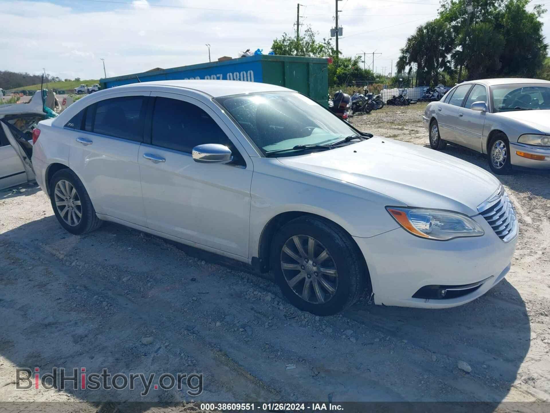 Фотография 1C3CCBCG1DN723572 - CHRYSLER 200 2013
