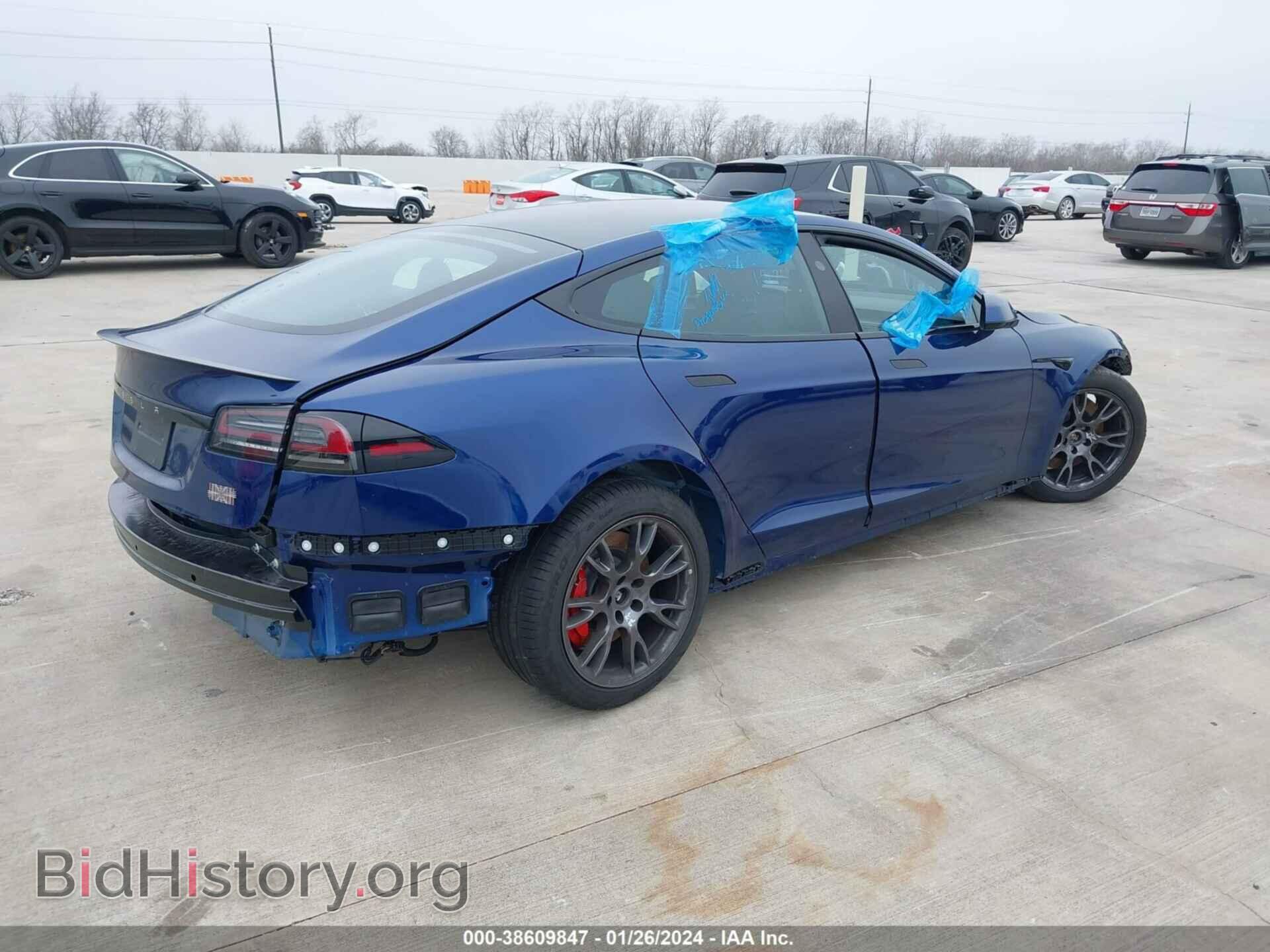 2023 TESLA MODEL S - VIN: 5YJSA1E66PF507196 - Фото 4