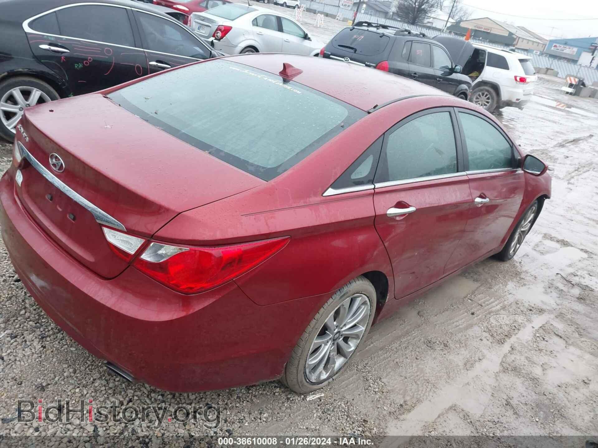 2013 HYUNDAI SONATA - VIN: 5NPEC4AC8DH674757 - Фото 4