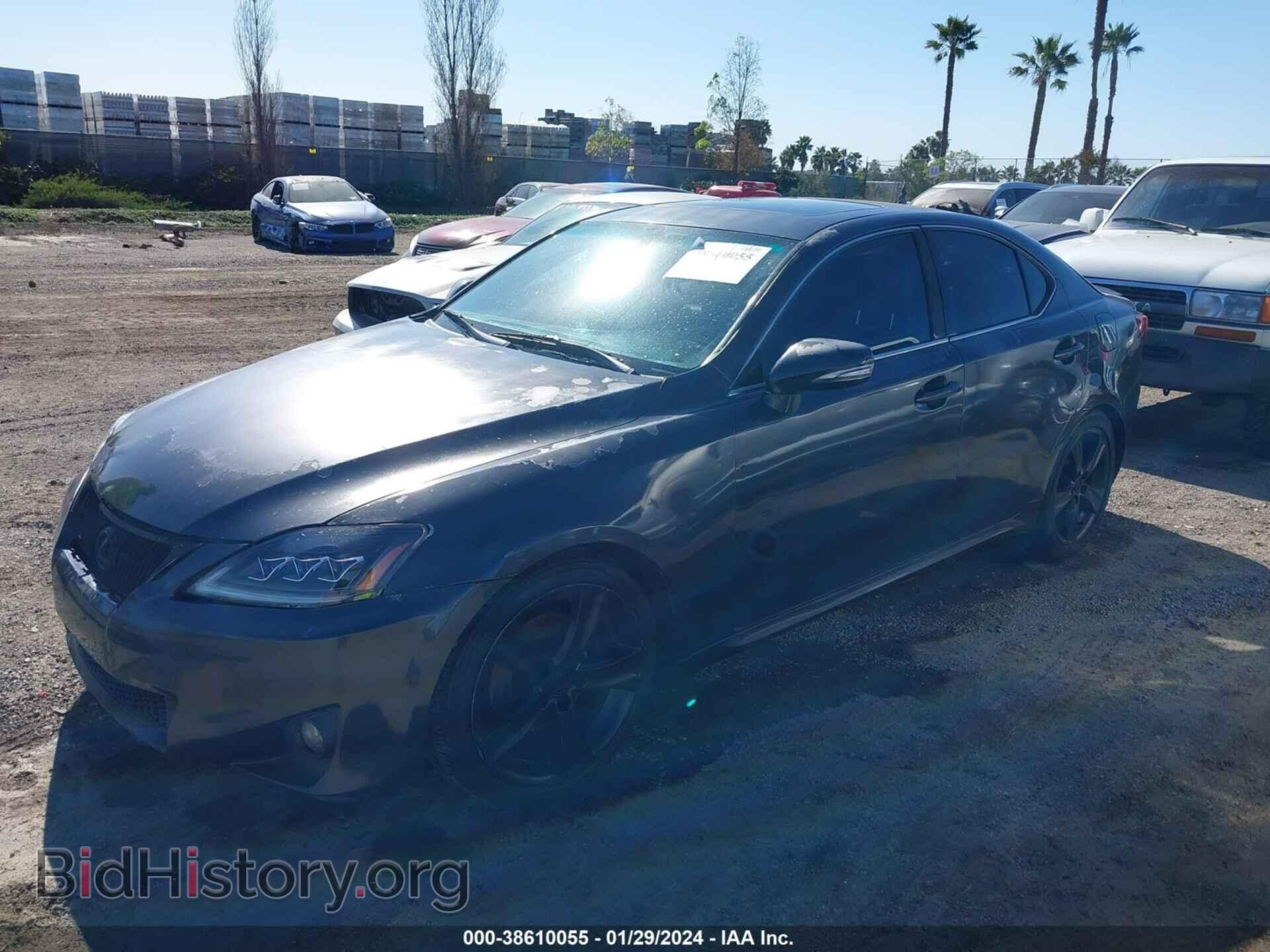 2011 LEXUS IS 250 - VIN: JTHBF5C29B5152168 - Фото 2