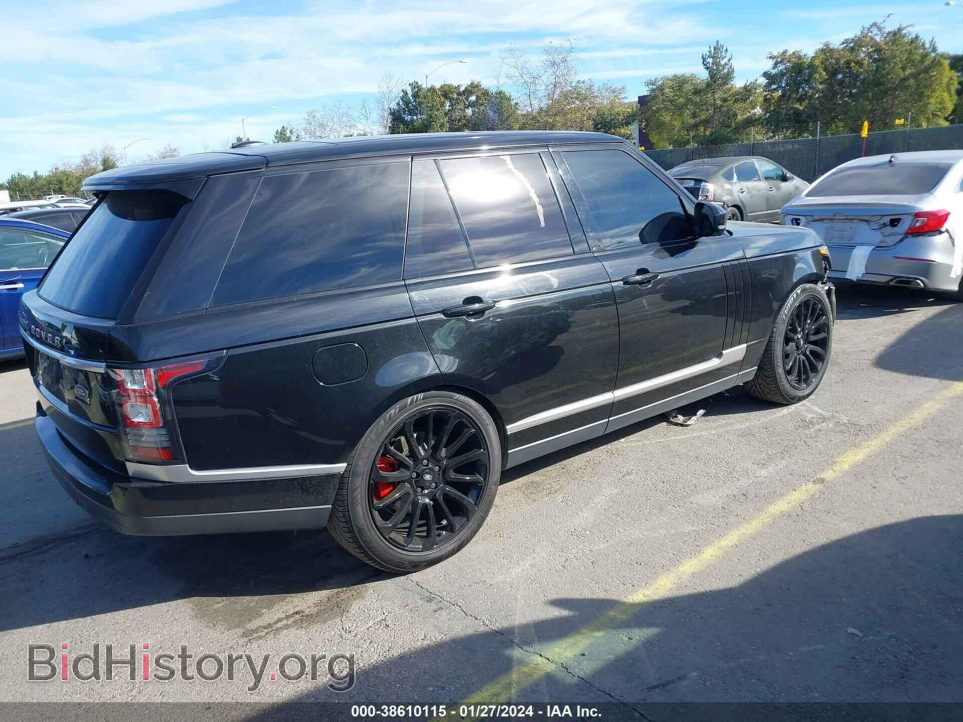 2014 LAND ROVER RANGE ROVER - VIN: SALGS2WF6EA142184 - Фото 4
