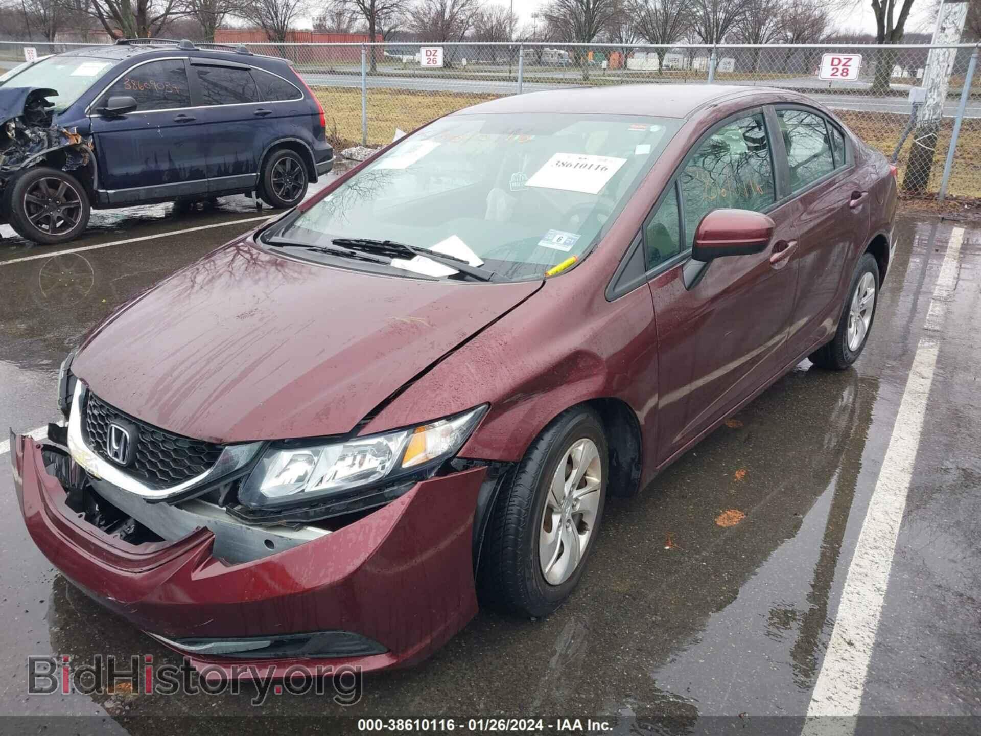 2014 HONDA CIVIC - VIN: 19XFB2F52EE244797 - Фото 2