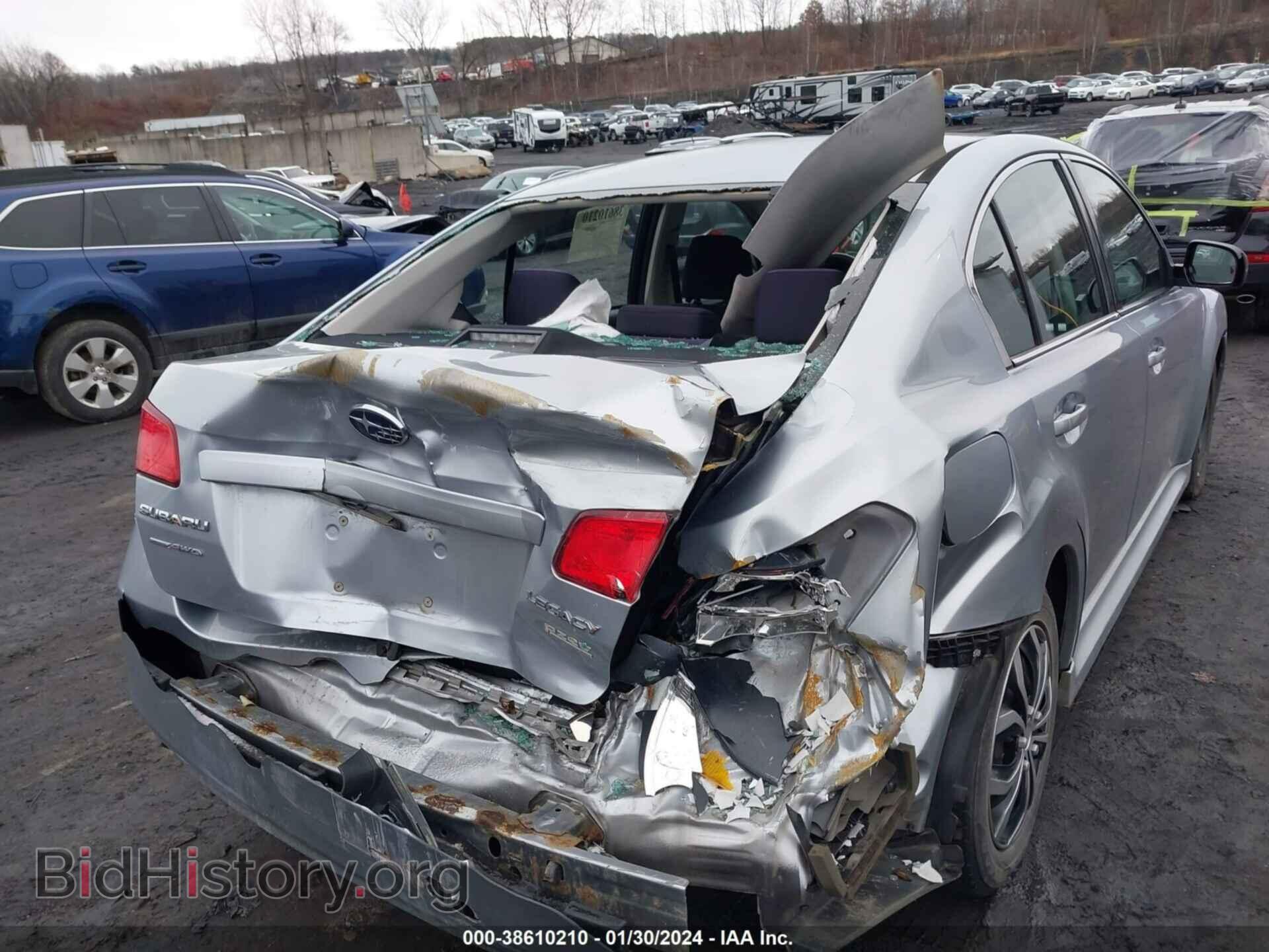 2013 SUBARU LEGACY - VIN: 4S3BMBA67D3039488 - Фото 6