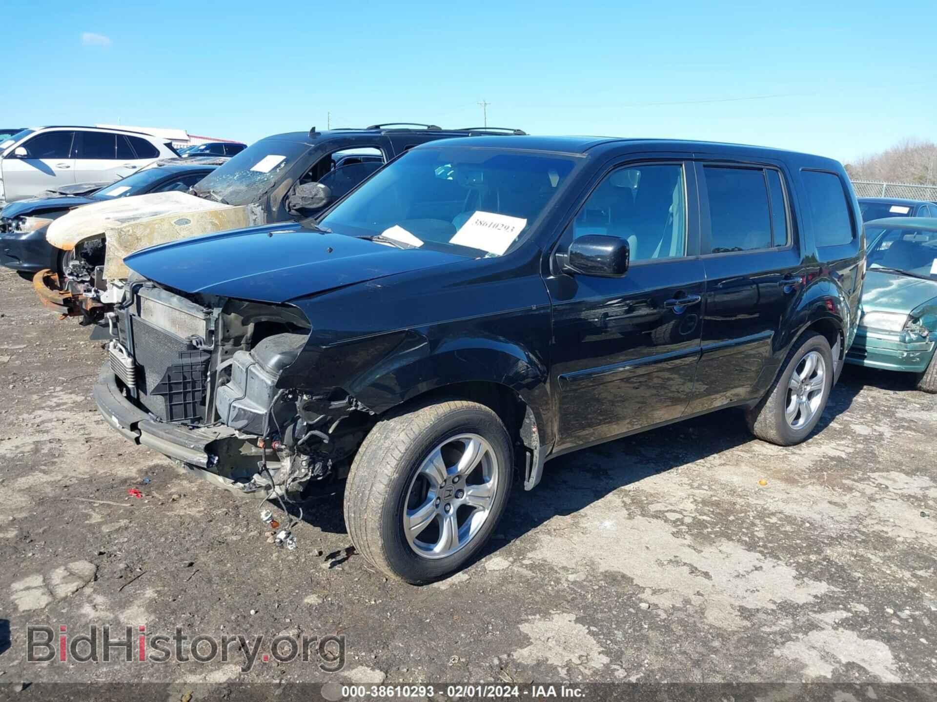 2014 HONDA PILOT - VIN: 5FNYF4H78EB027501 - Фото 2