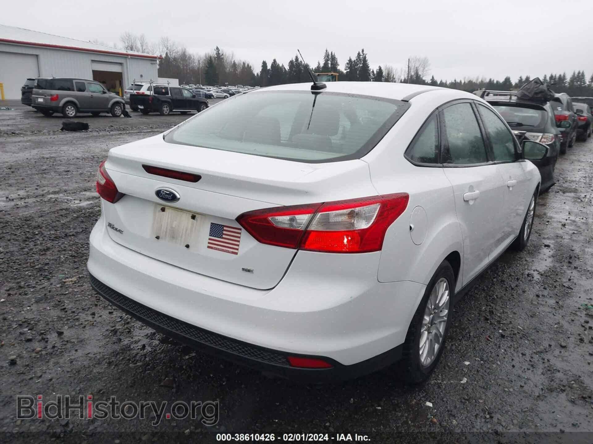 2012 FORD FOCUS - VIN: 1FAHP3F23CL178356 - Photo 4