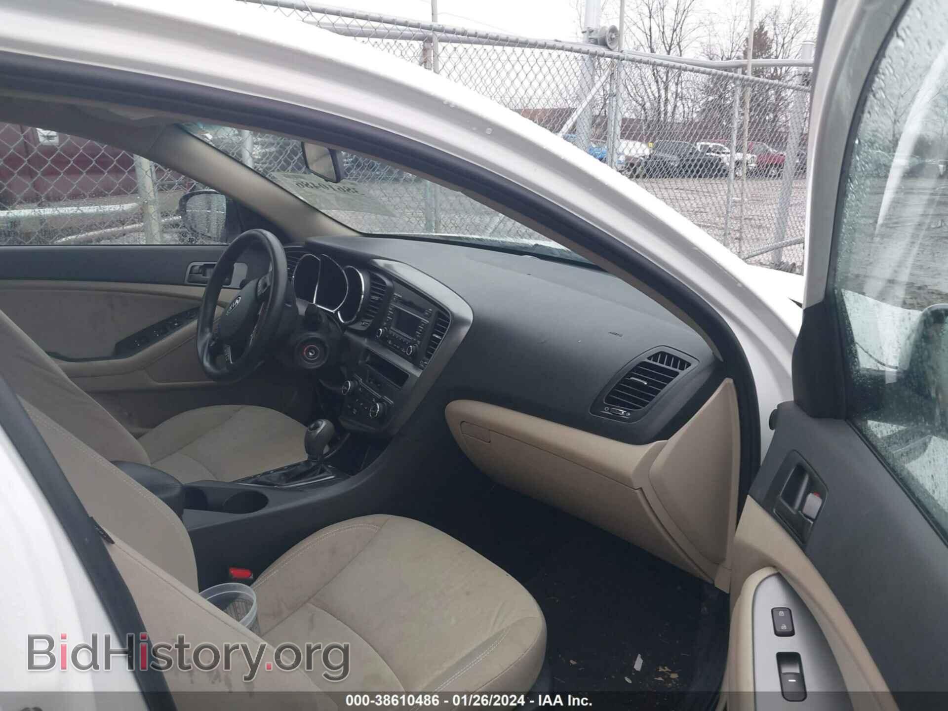 2012 KIA OPTIMA - VIN: KNAGM4A78C5292202 - Photo 5