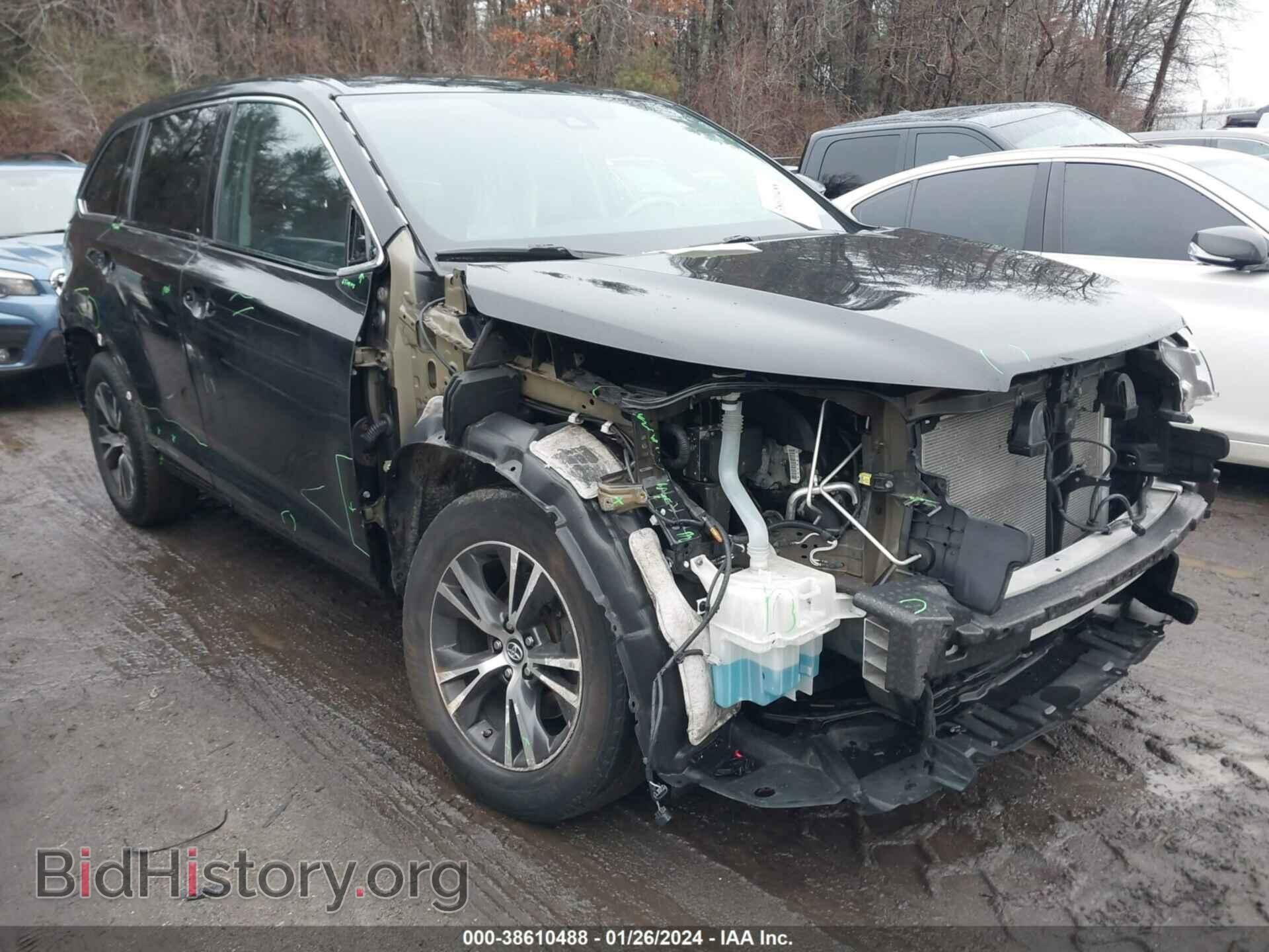 Фотография 5TDBZRFH7KS927254 - TOYOTA HIGHLANDER 2019