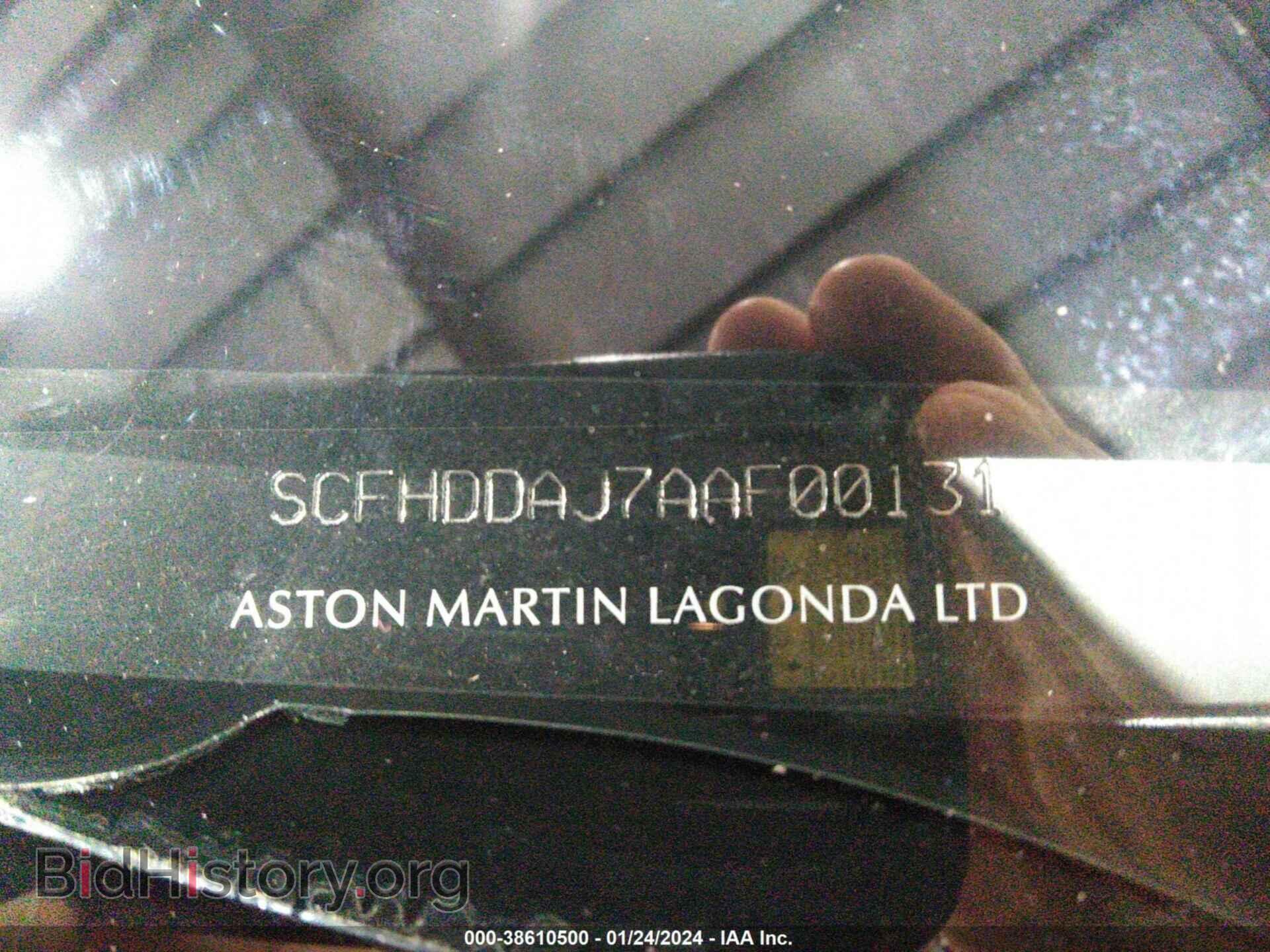 2010 ASTON MARTIN RAPIDE - VIN: SCFHDDAJ7AAF00131 - Photo 9