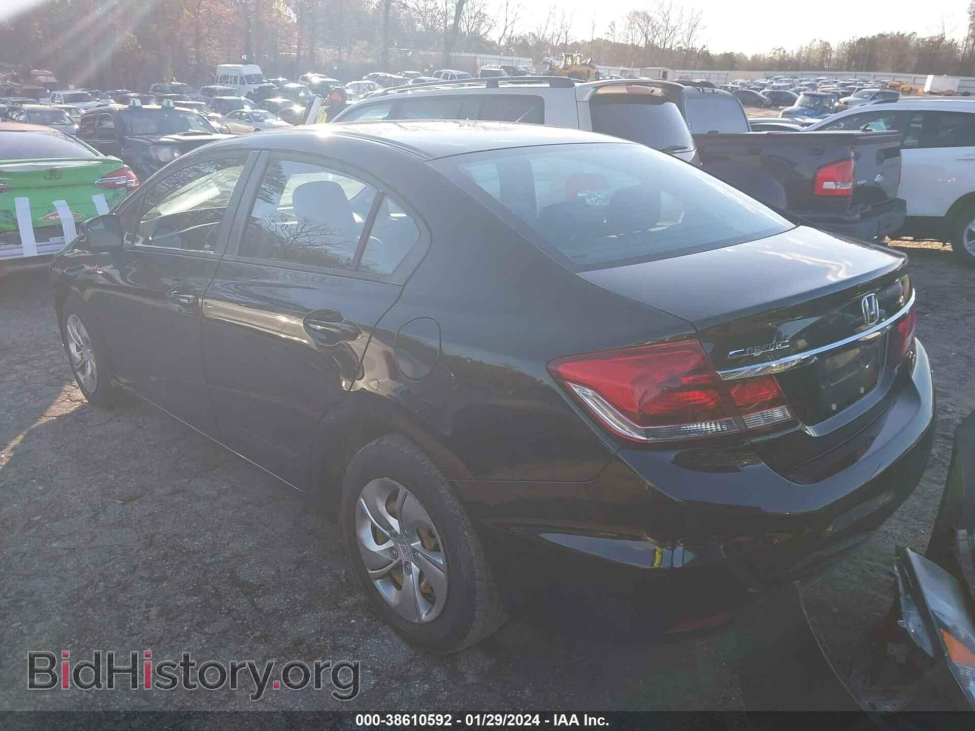 2013 HONDA CIVIC - VIN: 19XFB2F52DE271660 - Фото 3