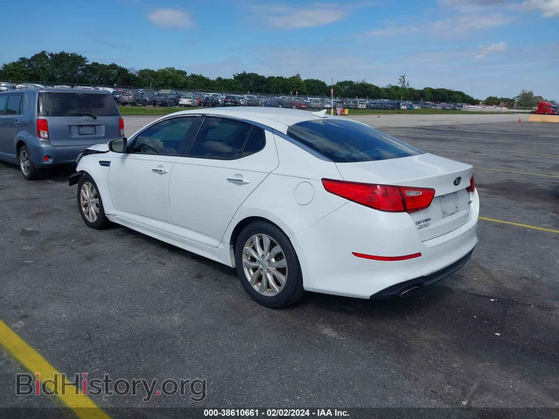 2015 KIA OPTIMA - VIN: 5XXGN4A73FG459937 - Фото 3