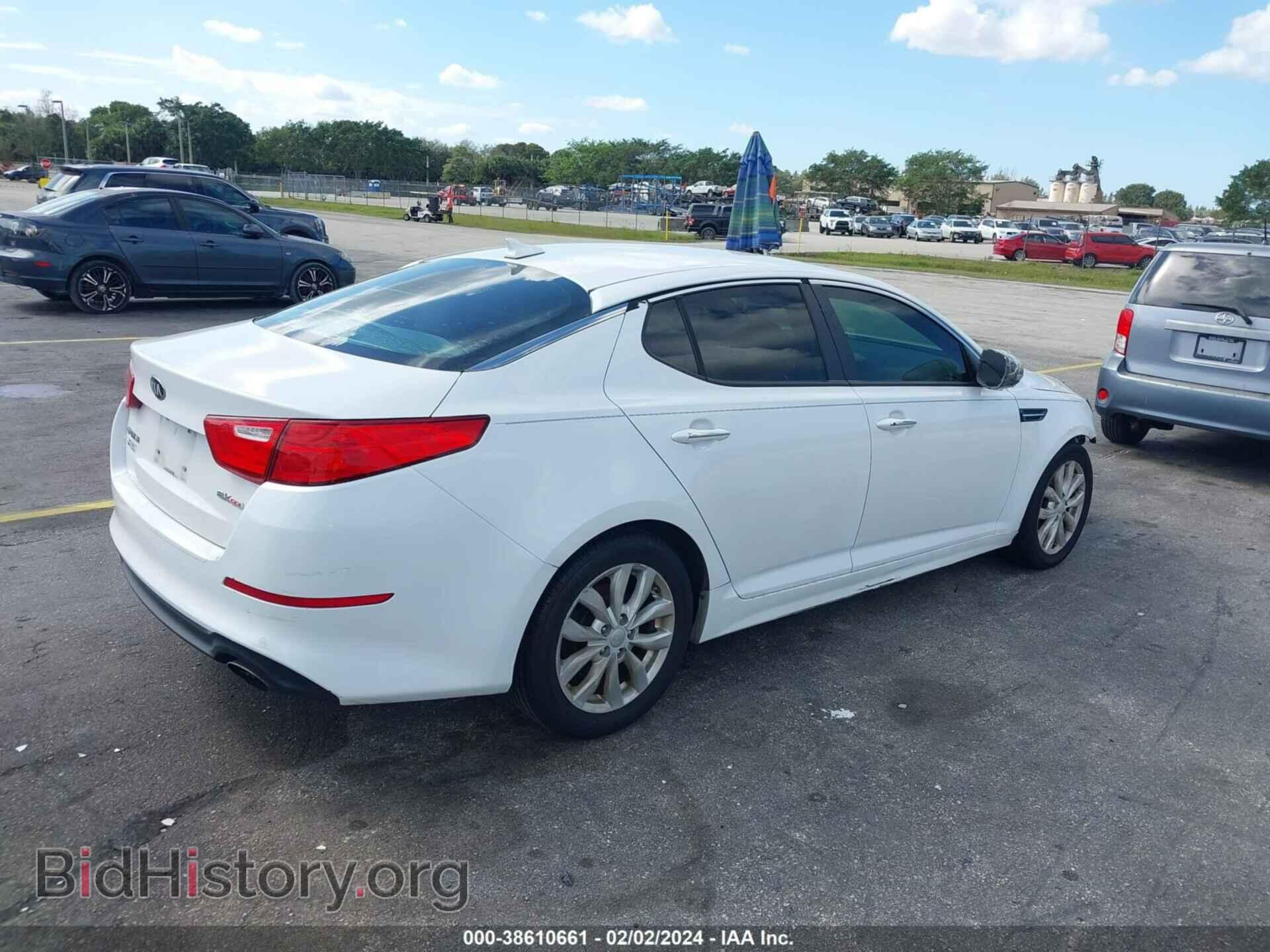 2015 KIA OPTIMA - VIN: 5XXGN4A73FG459937 - Фото 4