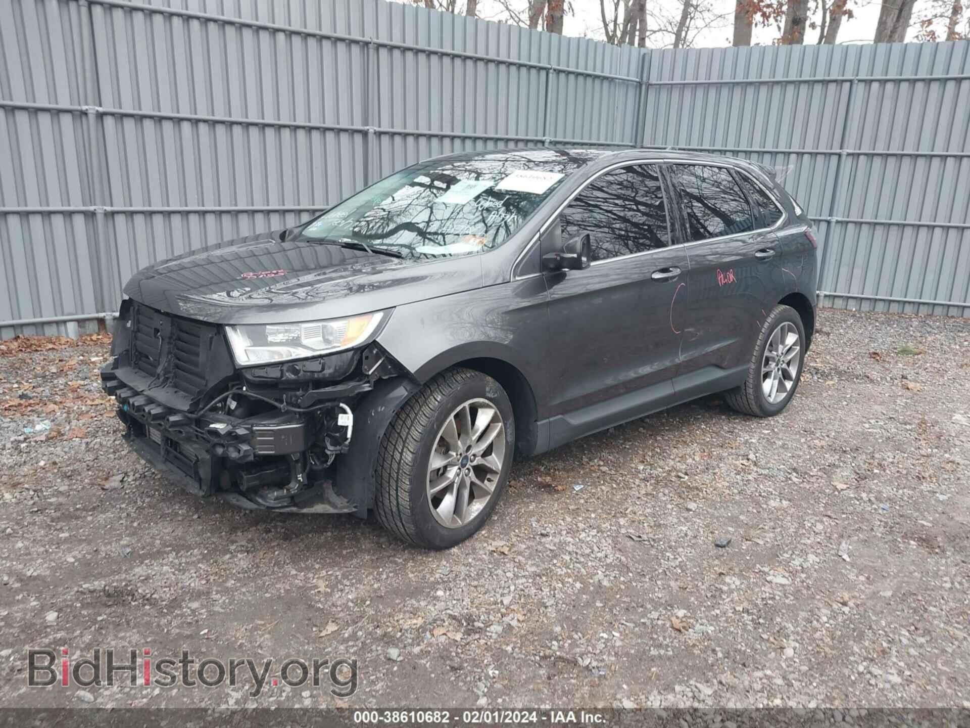 2015 FORD EDGE - VIN: 2FMPK4K91FBB32070 - Photo 2
