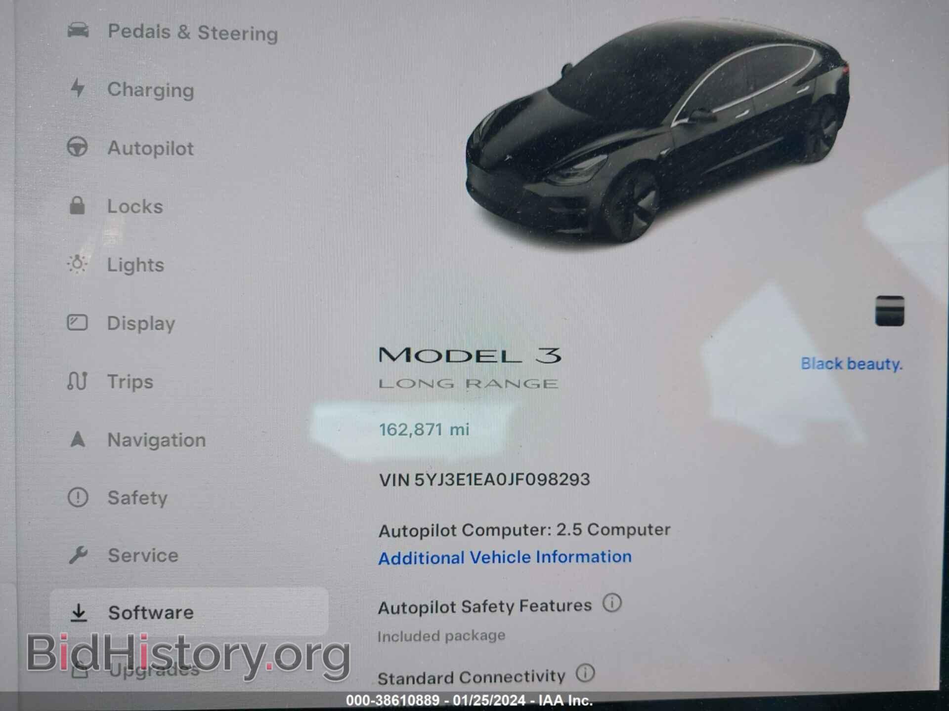 2018 TESLA MODEL 3 - VIN: 5YJ3E1EA0JF098293 - Фото 7