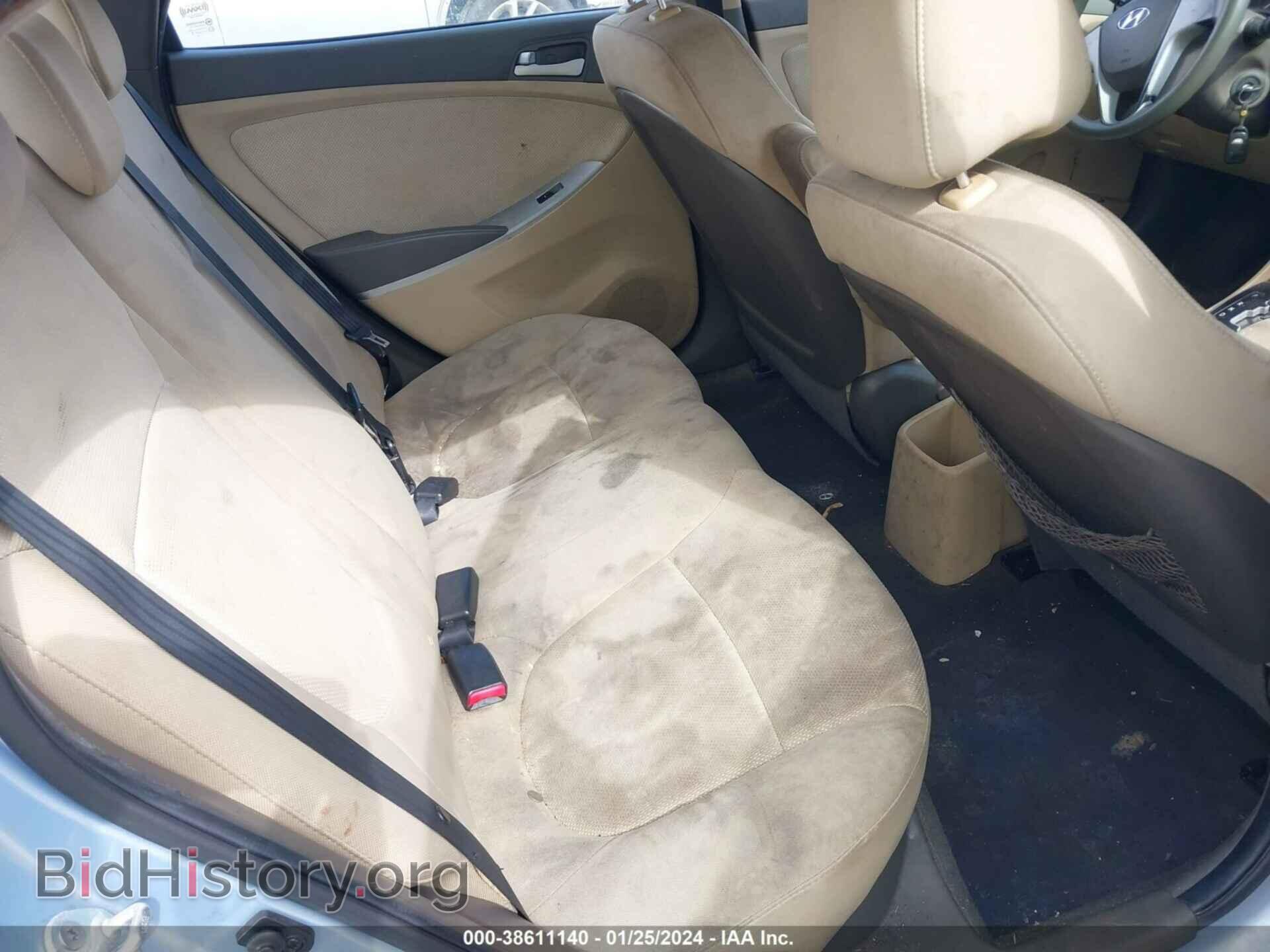 2013 HYUNDAI ACCENT - VIN: KMHCT4AE6DU362107 - Фото 8