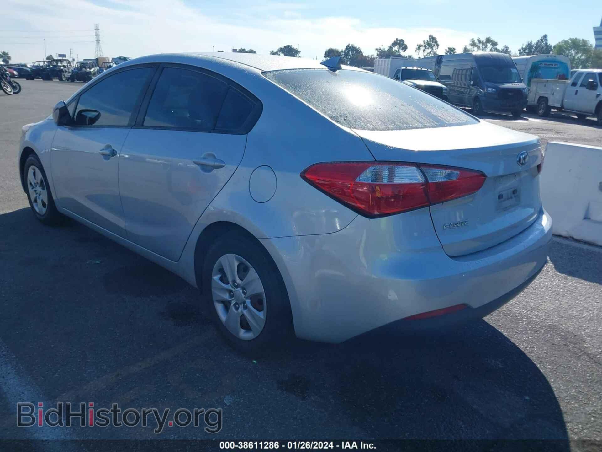2016 KIA FORTE - VIN: KNAFK4A67G5616156 - Фото 3