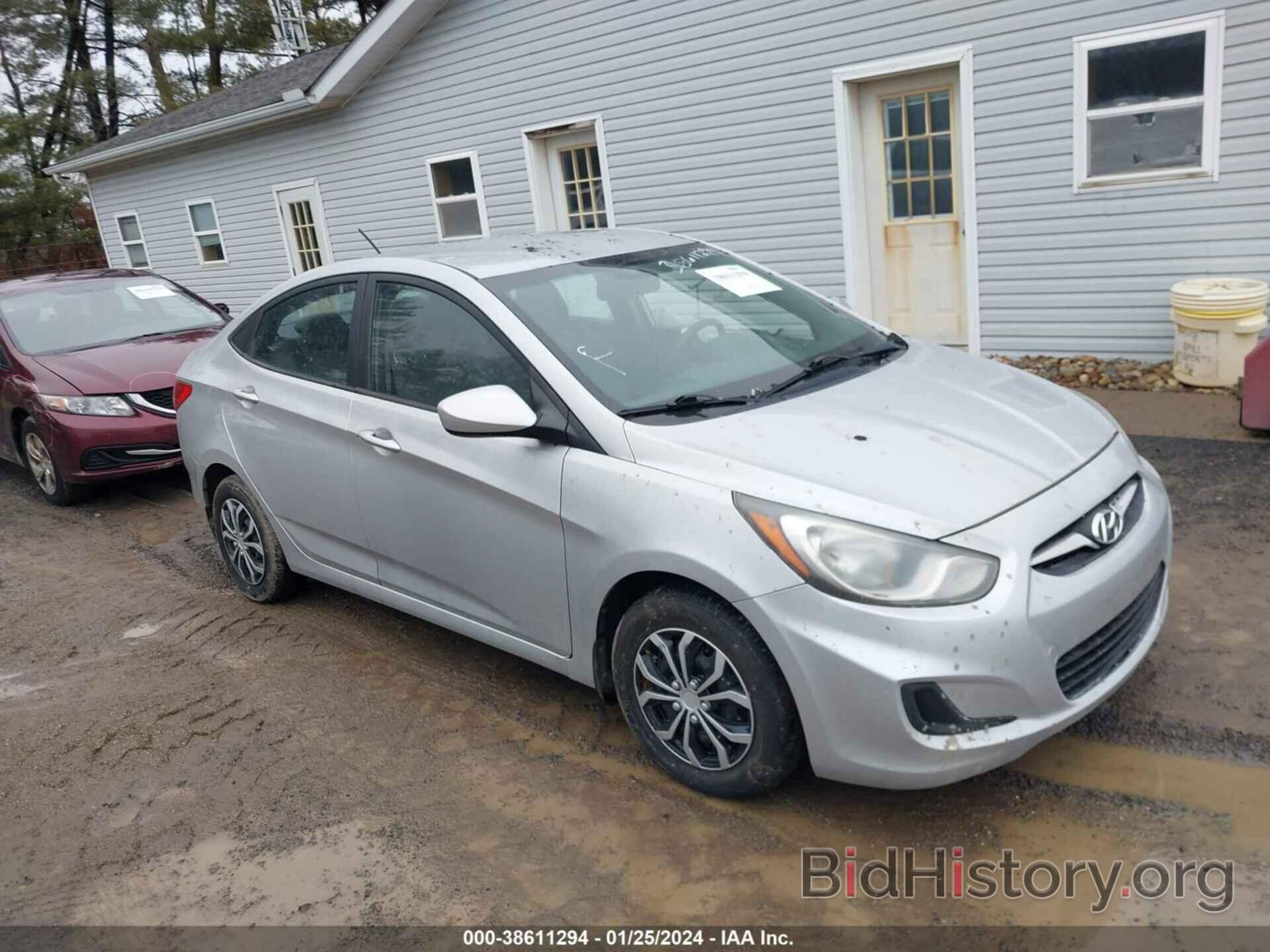 Photo KMHCT4AE2CU263363 - HYUNDAI ACCENT 2012