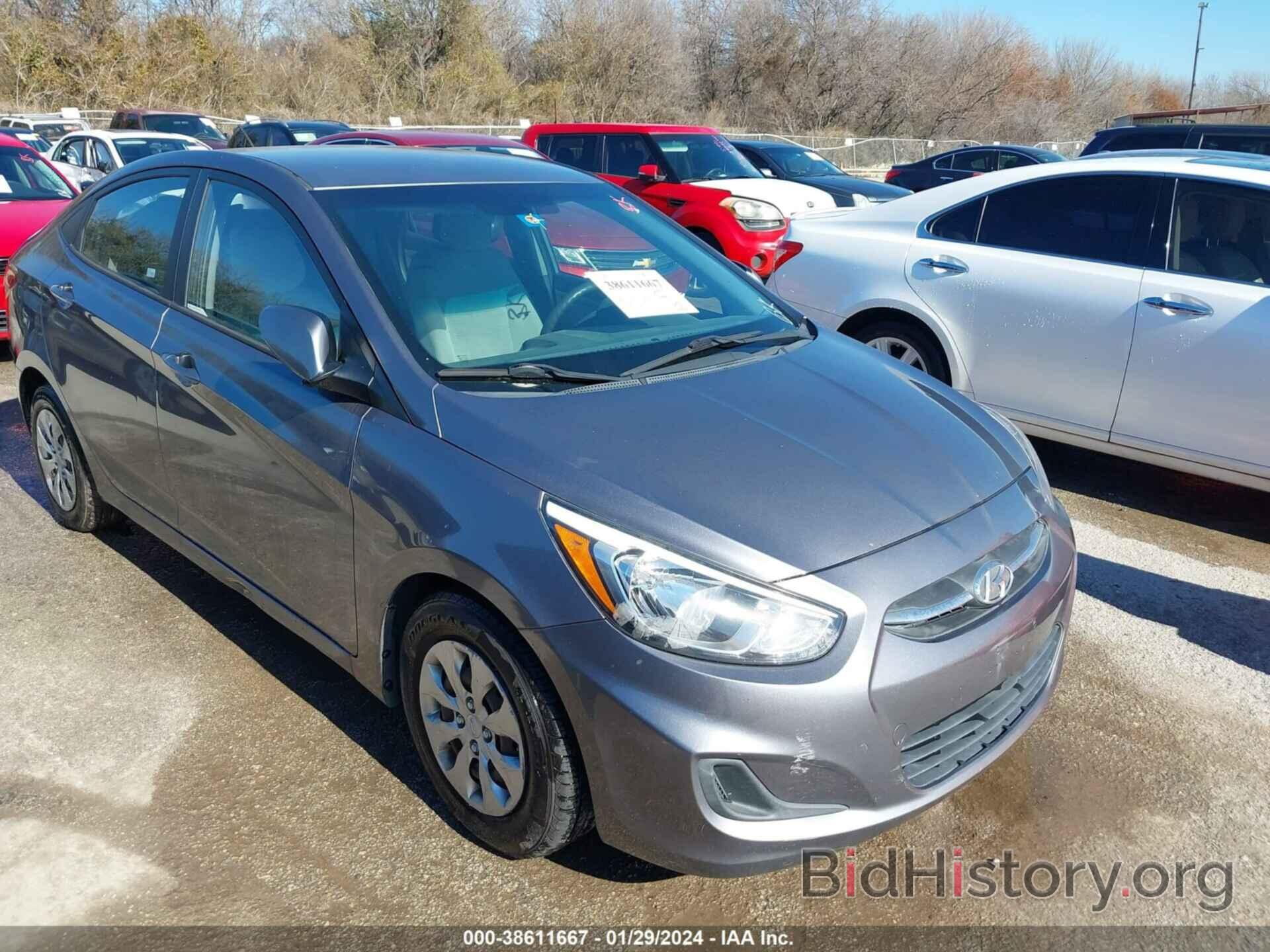 Photo KMHCT4AE0GU942778 - HYUNDAI ACCENT 2016