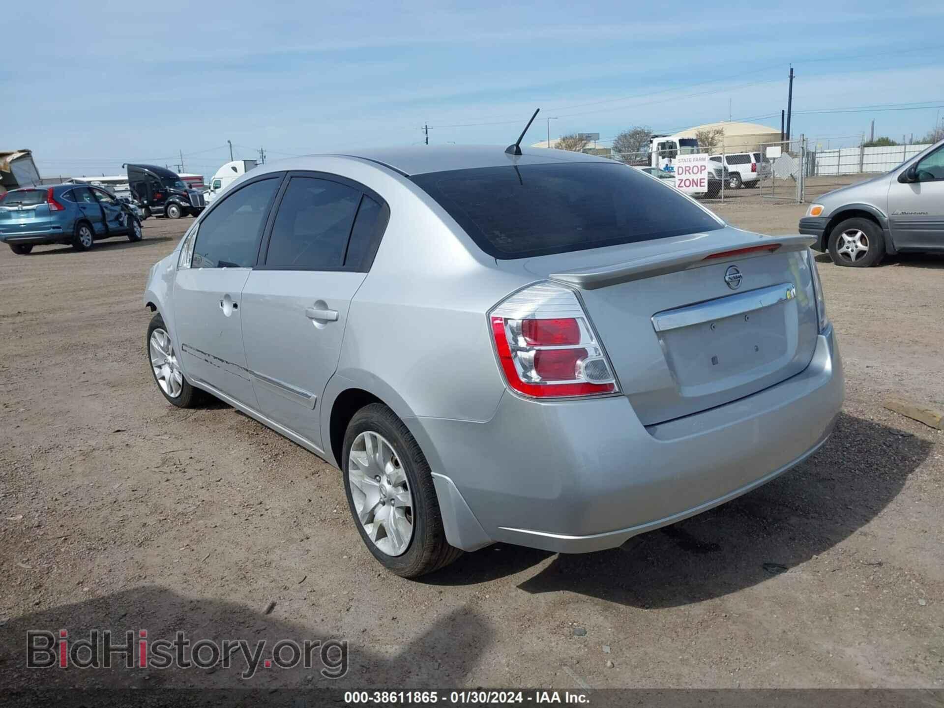2012 NISSAN SENTRA - VIN: 3N1AB6AP2CL619058 - Фото 3