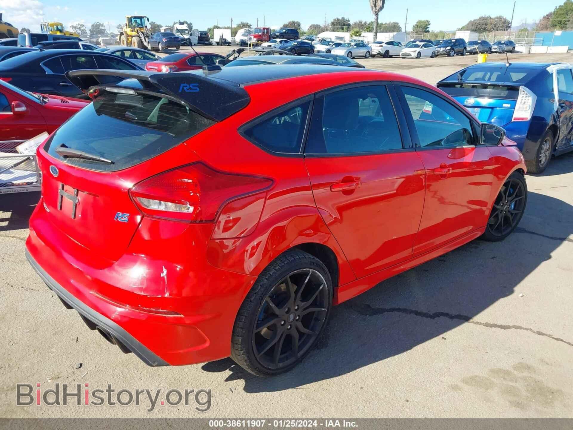 2018 FORD FOCUS RS - VIN: WF0DP3THXJ4127944 - Фото 4