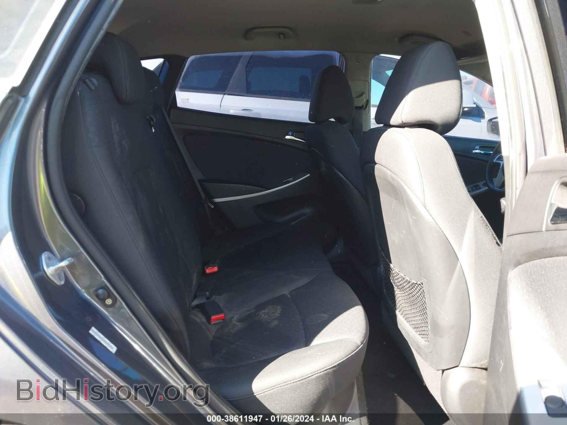 2012 HYUNDAI ACCENT - VIN: KMHCU5AE3CU022432 - Фото 8