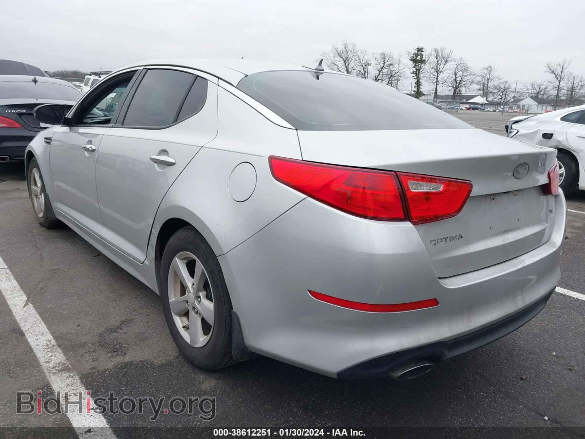 2014 KIA OPTIMA - VIN: 5XXGM4A79EG276480 - Фото 3
