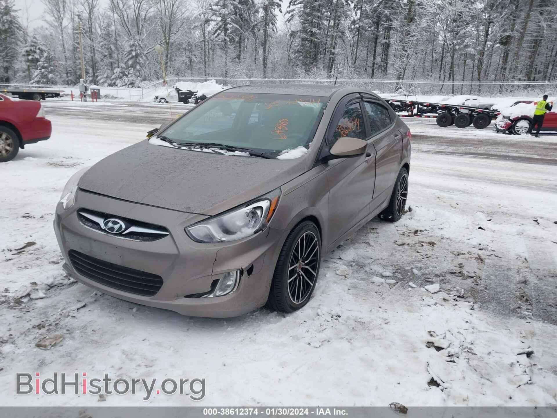 2013 HYUNDAI ACCENT - VIN: KMHCU4AE5DU463538 - Фото 12