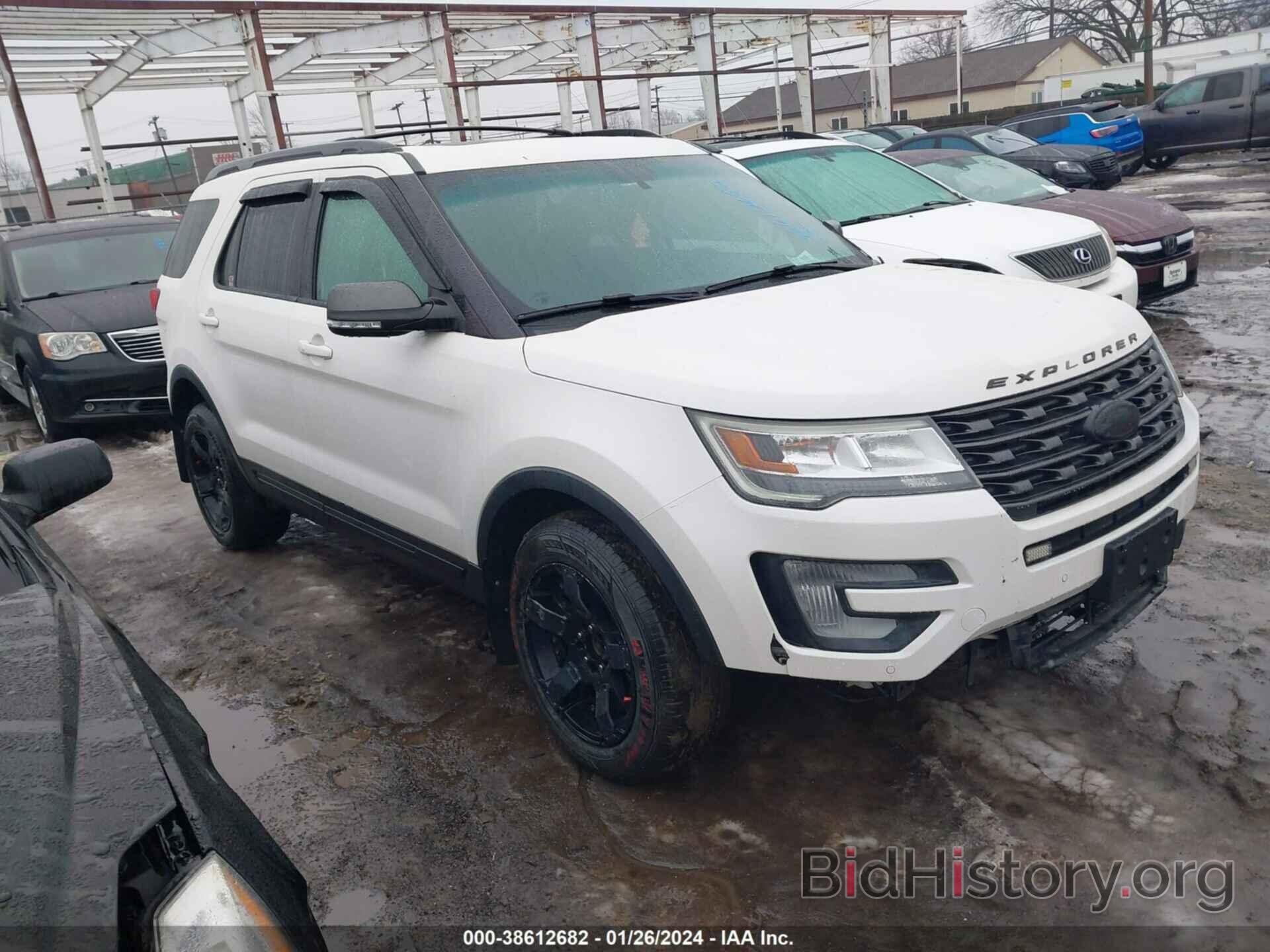 Фотография 1FM5K8D84HGB58192 - FORD EXPLORER 2017