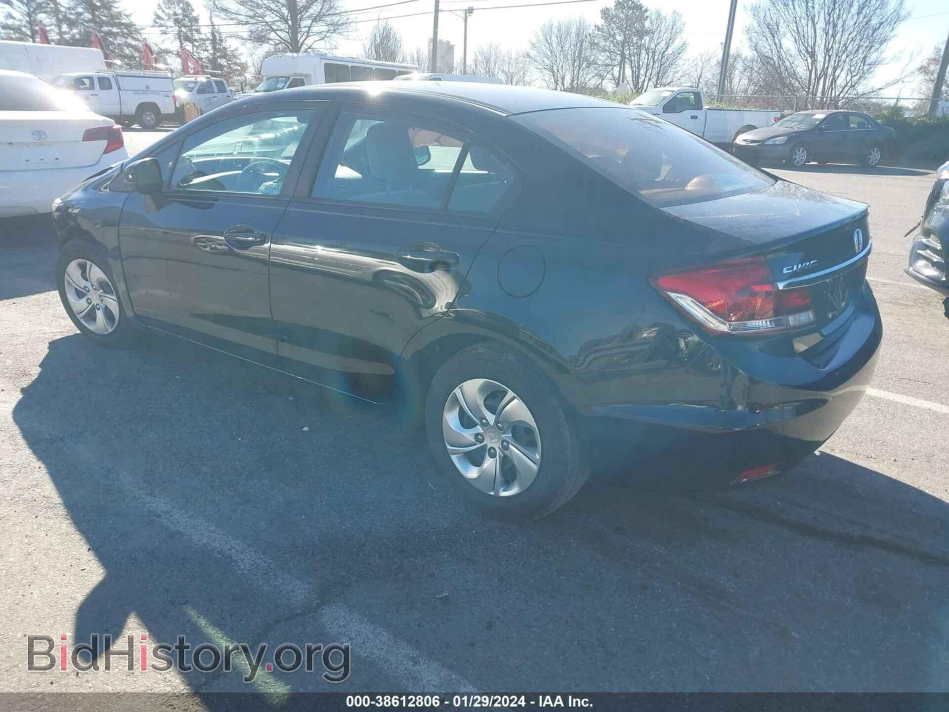 2013 HONDA CIVIC - VIN: 19XFB2F59DE039489 - Фото 3