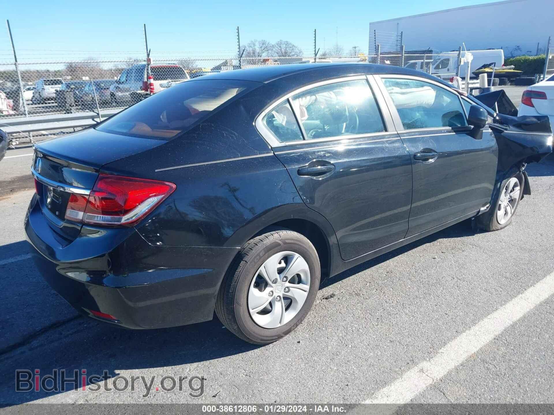 2013 HONDA CIVIC - VIN: 19XFB2F59DE039489 - Фото 4