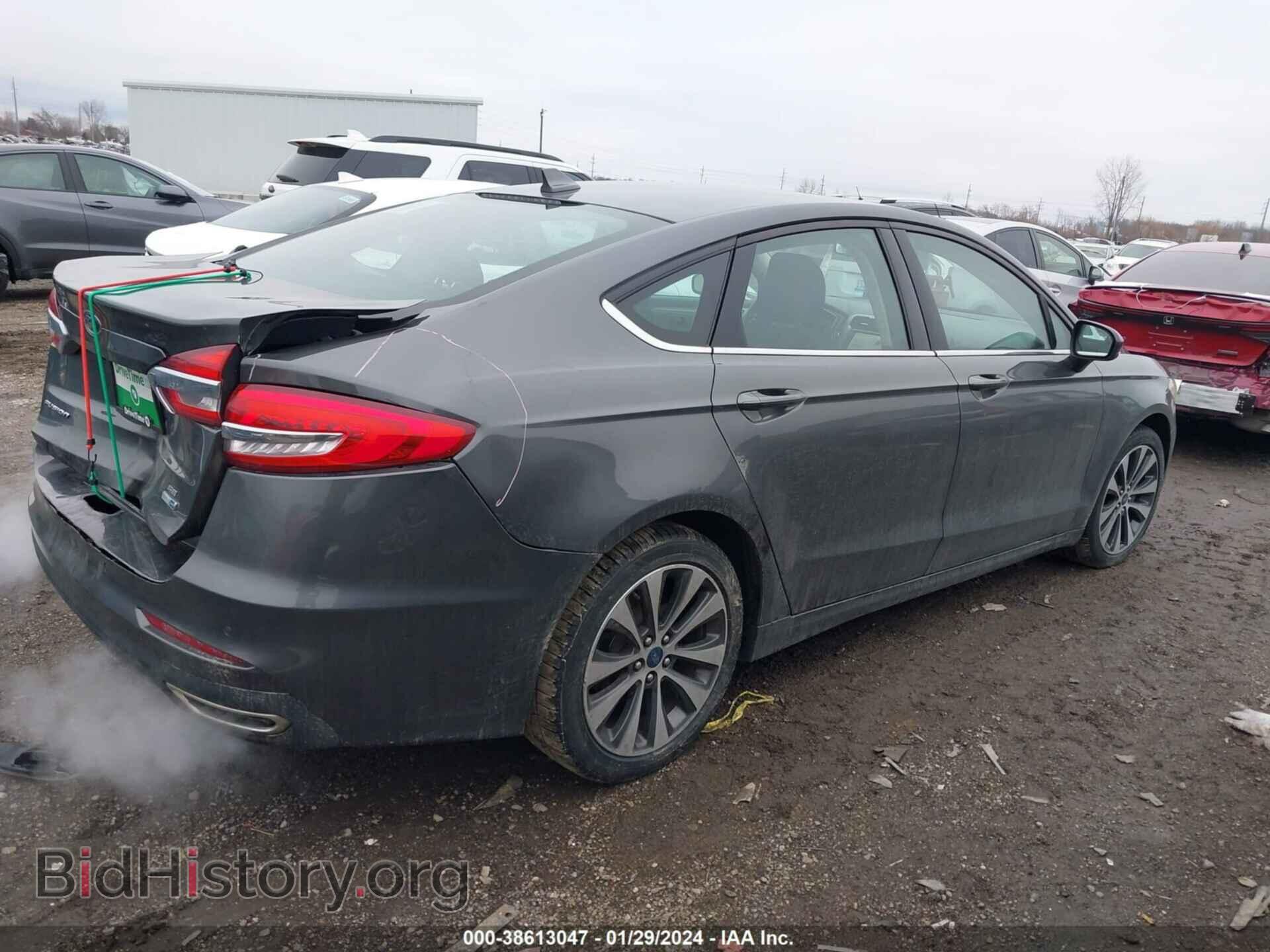2019 FORD FUSION - VIN: 3FA6P0T9XKR264545 - Фото 4
