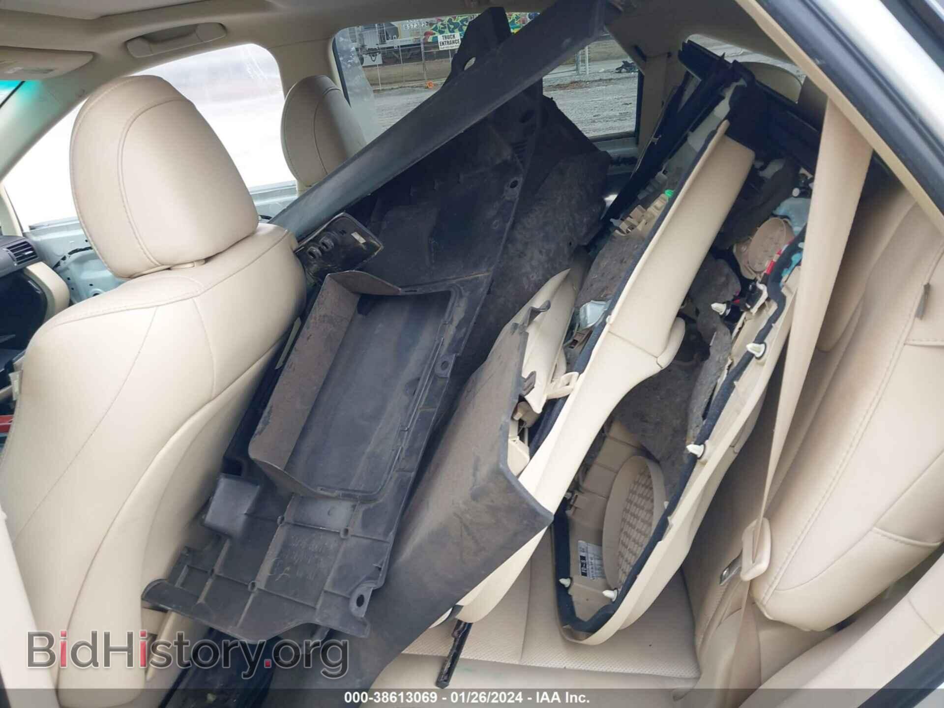 2010 LEXUS RX 350 - VIN: 2T2BK1BA6AC019220 - Фото 8