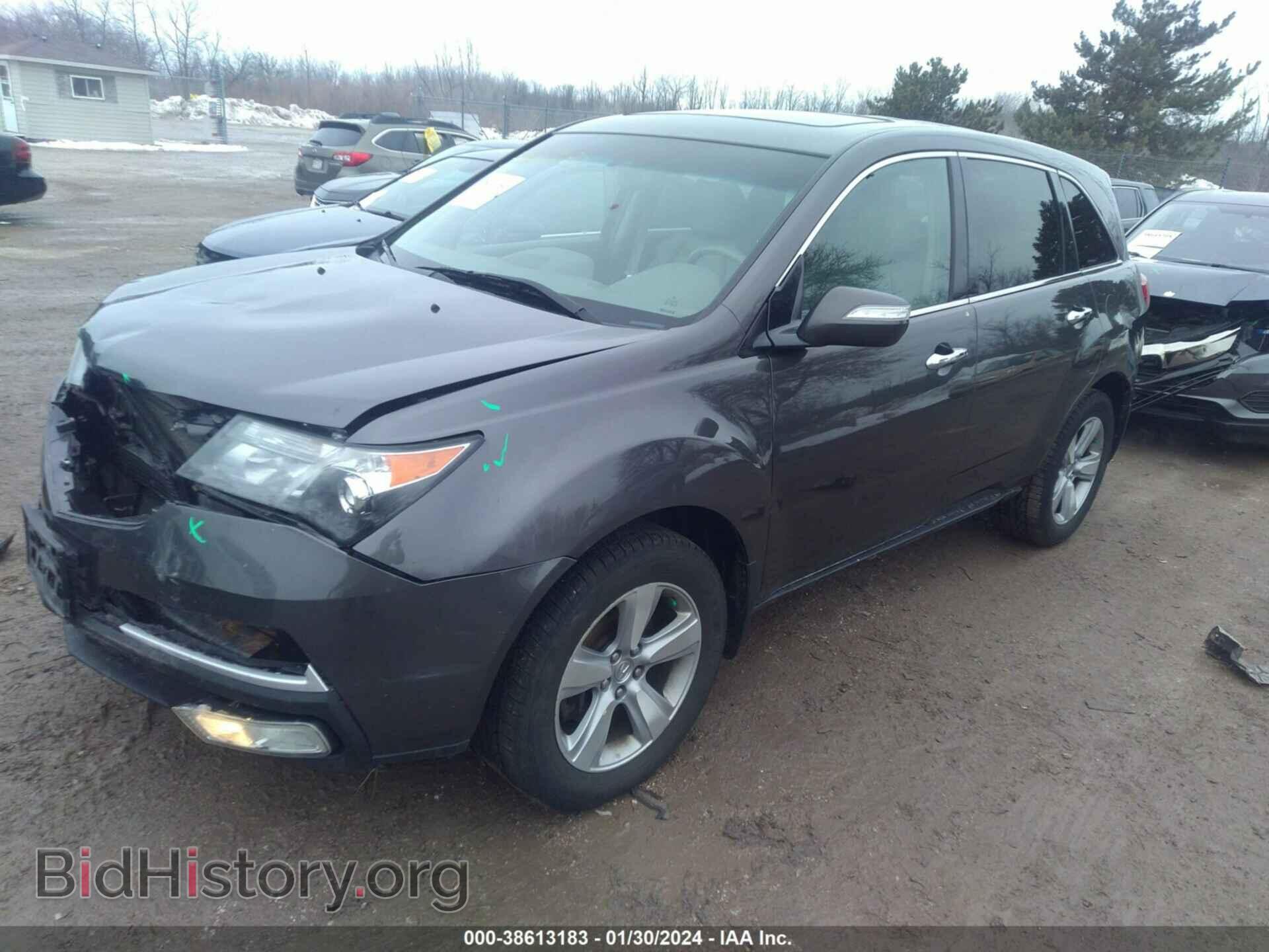 2011 ACURA MDX - VIN: 2HNYD2H66BH531417 - Фото 2