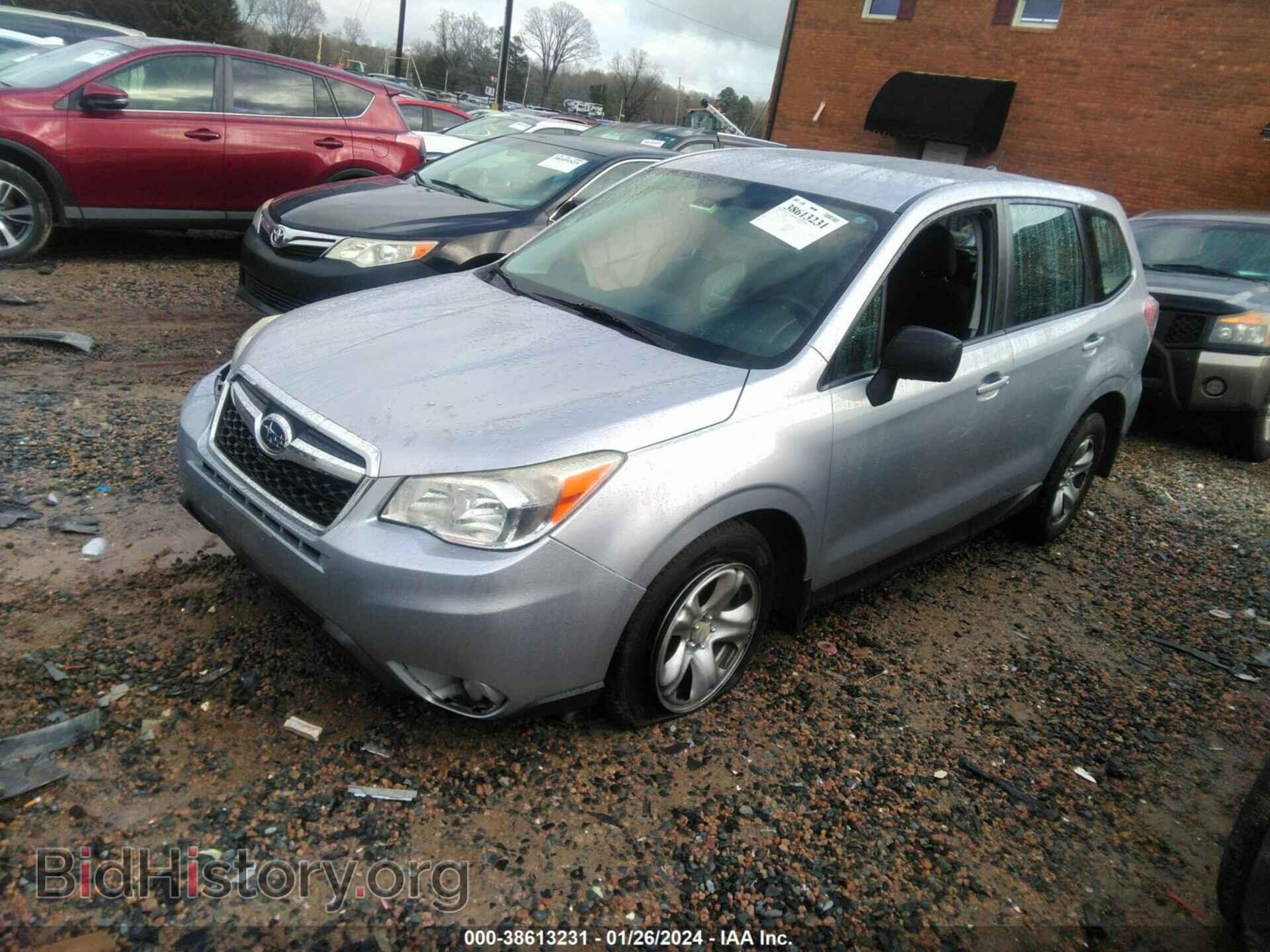 2014 SUBARU FORESTER - VIN: JF2SJAAC1EH479446 - Фото 2