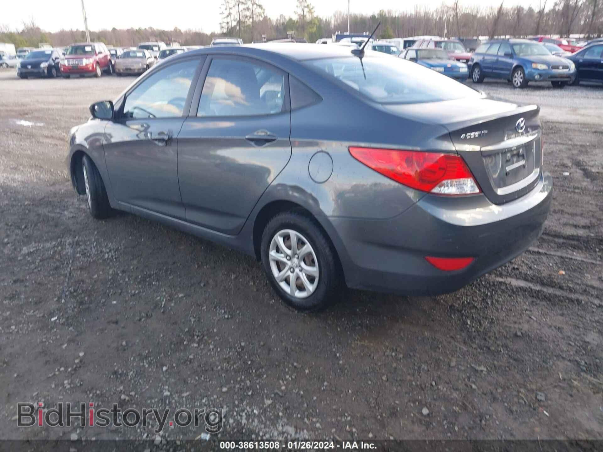2013 HYUNDAI ACCENT - VIN: KMHCT4AE7DU325230 - Фото 3