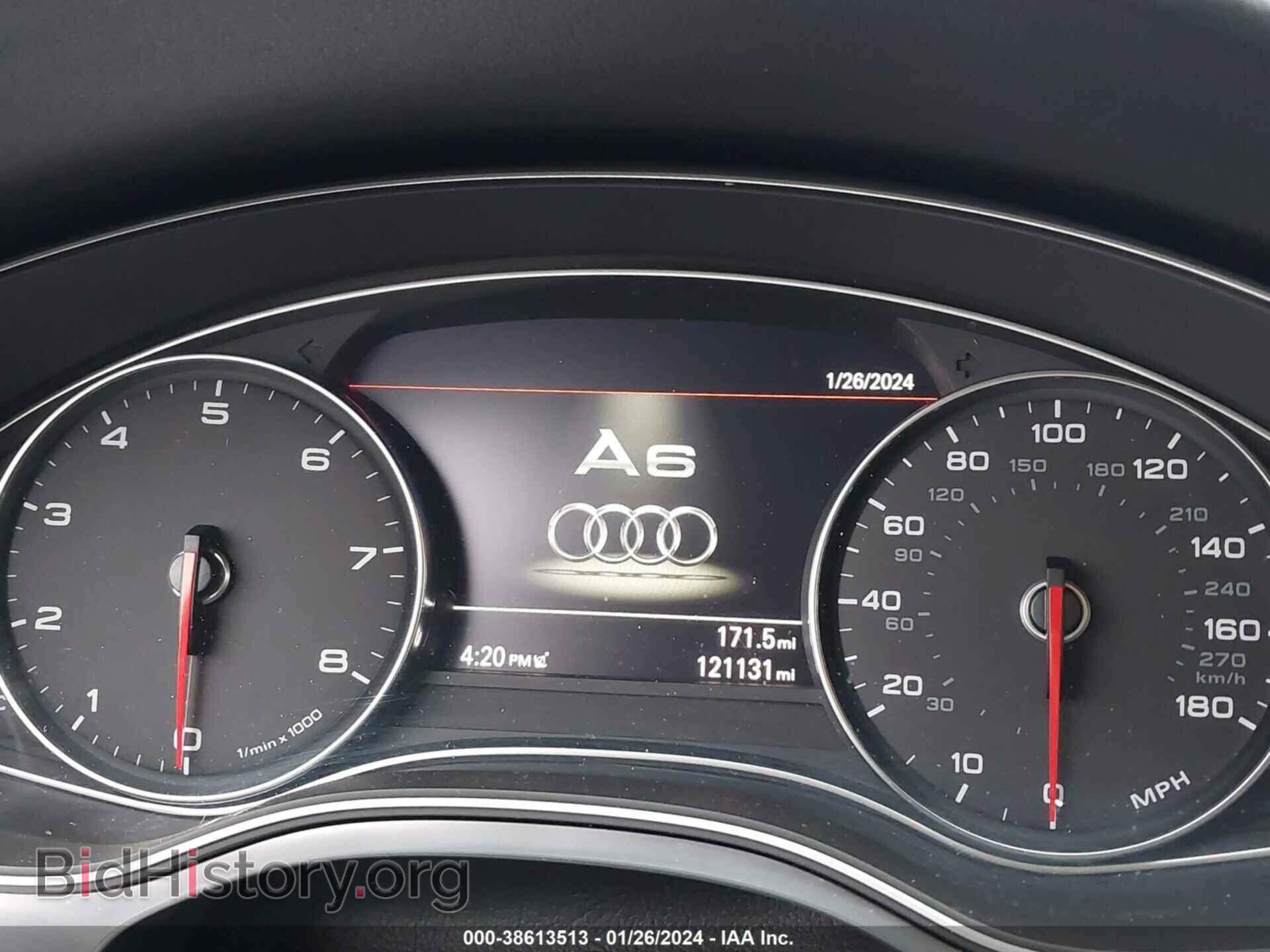 2013 AUDI A6 - VIN: WAUGFAFC6DN090152 - Фото 7