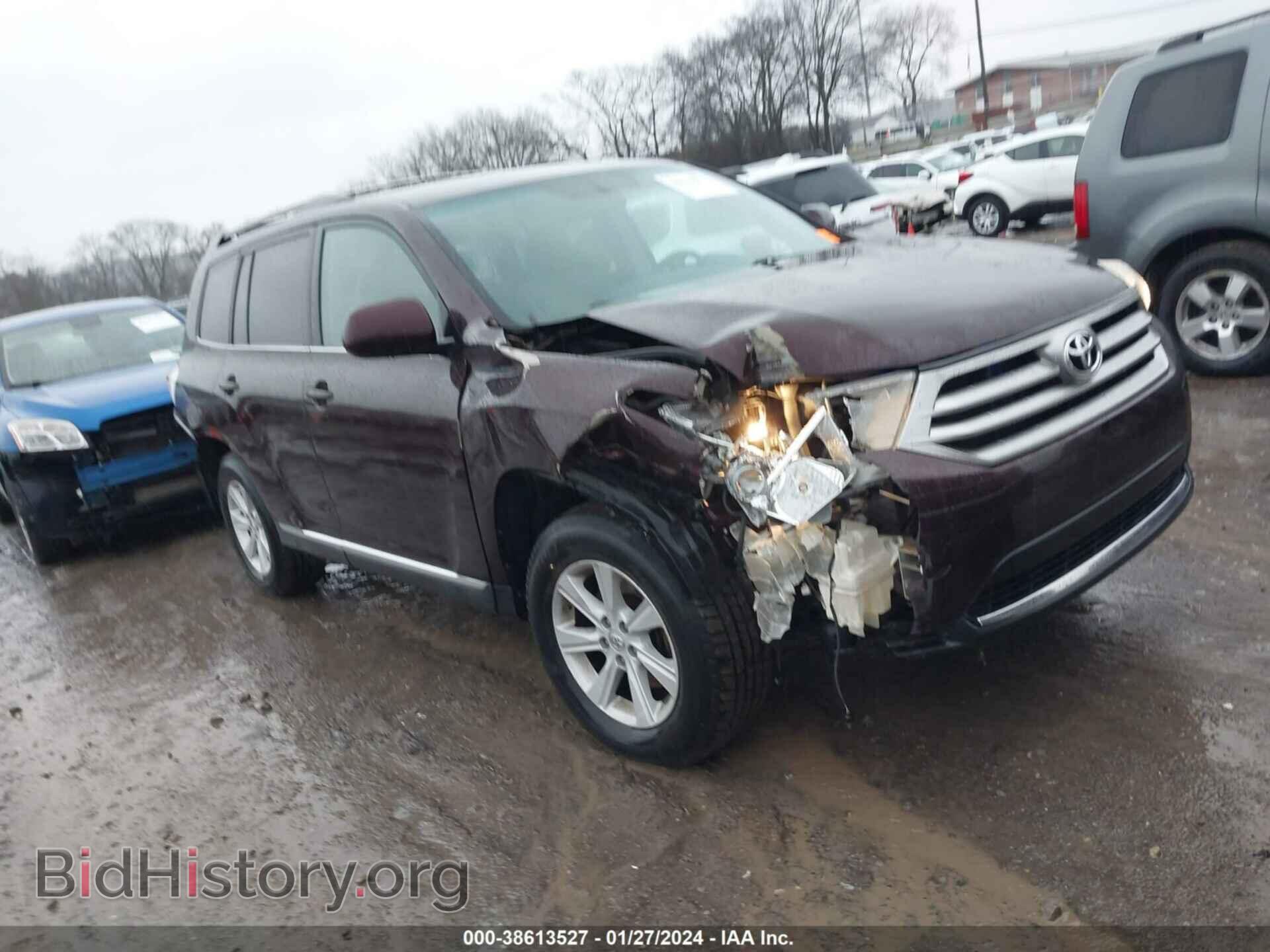 Фотография 5TDBK3EH6DS244502 - TOYOTA HIGHLANDER 2013