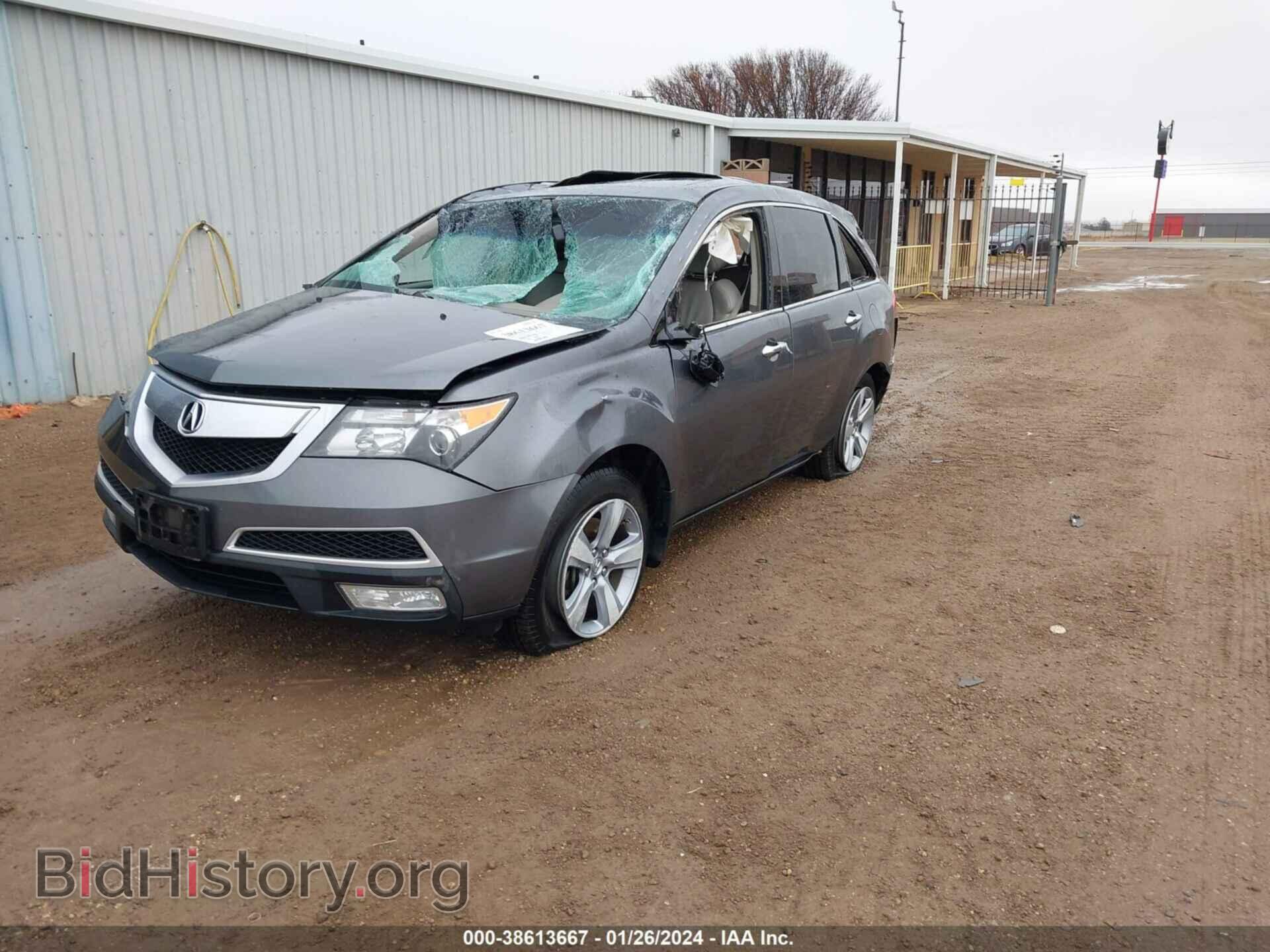 2012 ACURA MDX - VIN: 2HNYD2H24CH549669 - Фото 2