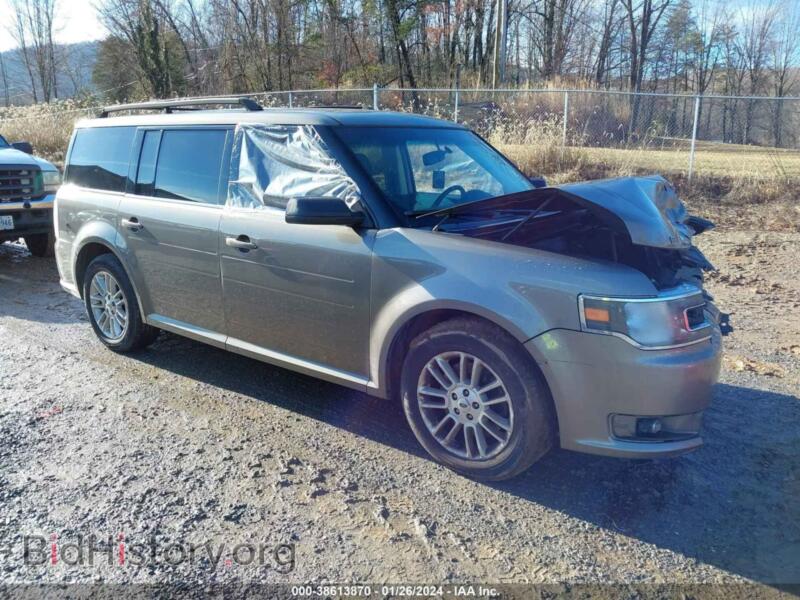 2013 Ford FLEX SEL (VIN 2FMGK5C84DBD26858) — фото 1 из 17, IAAI, повреждение: передняя часть