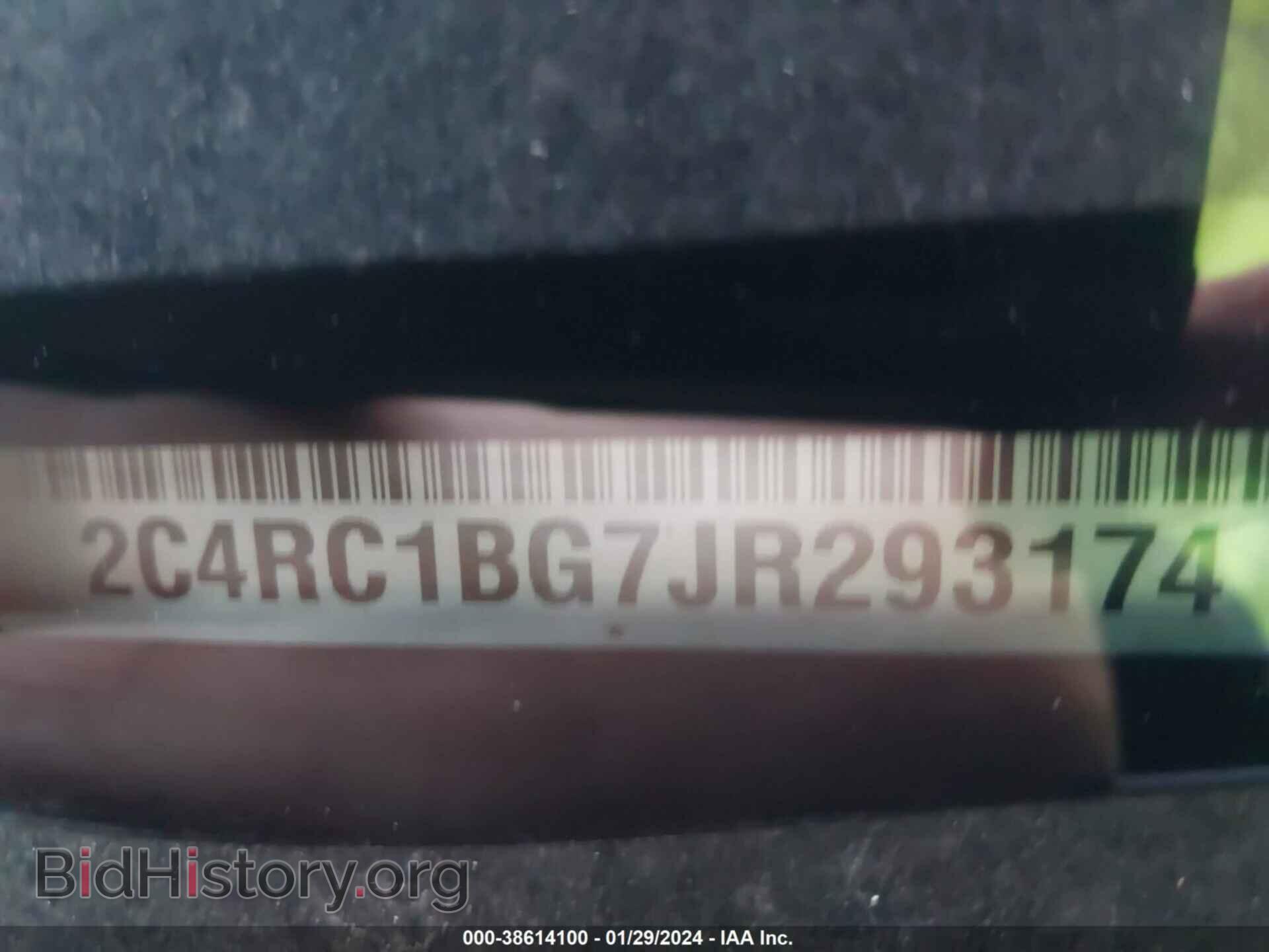 2018 CHRYSLER PACIFICA - VIN: 2C4RC1BG7JR293174 - Фото 9
